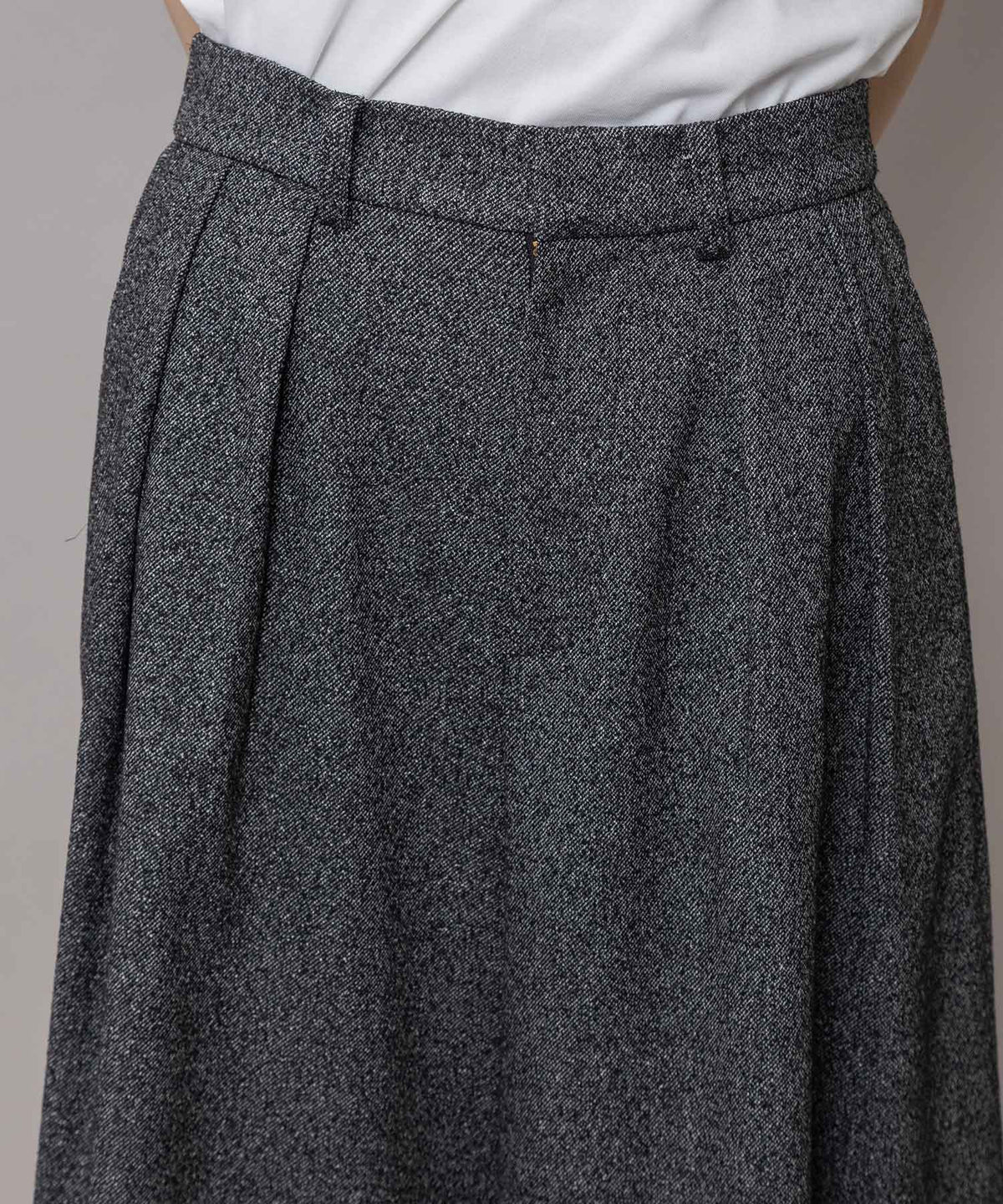 ウーリーネップツイード バミューダパンツ