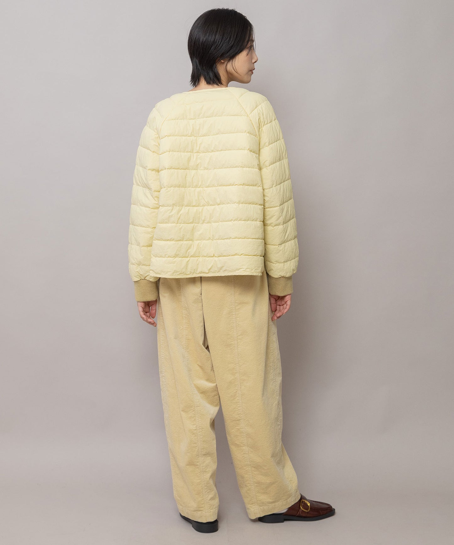 9ウェルソフトコーデュロイ バレルパンツ