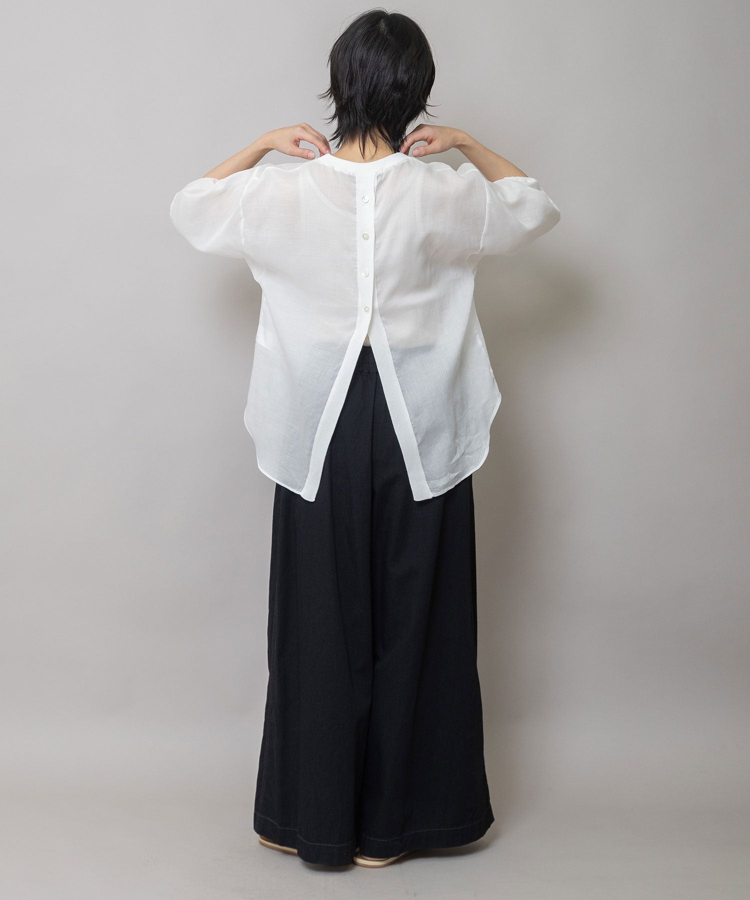 ウォッシャブルラミーブラウス – Munich web shop