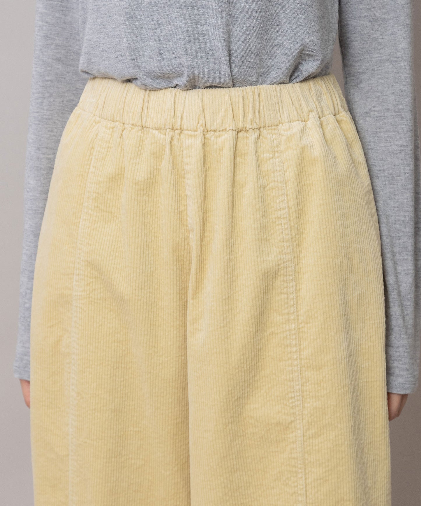 9ウェルソフトコーデュロイ バレルパンツ