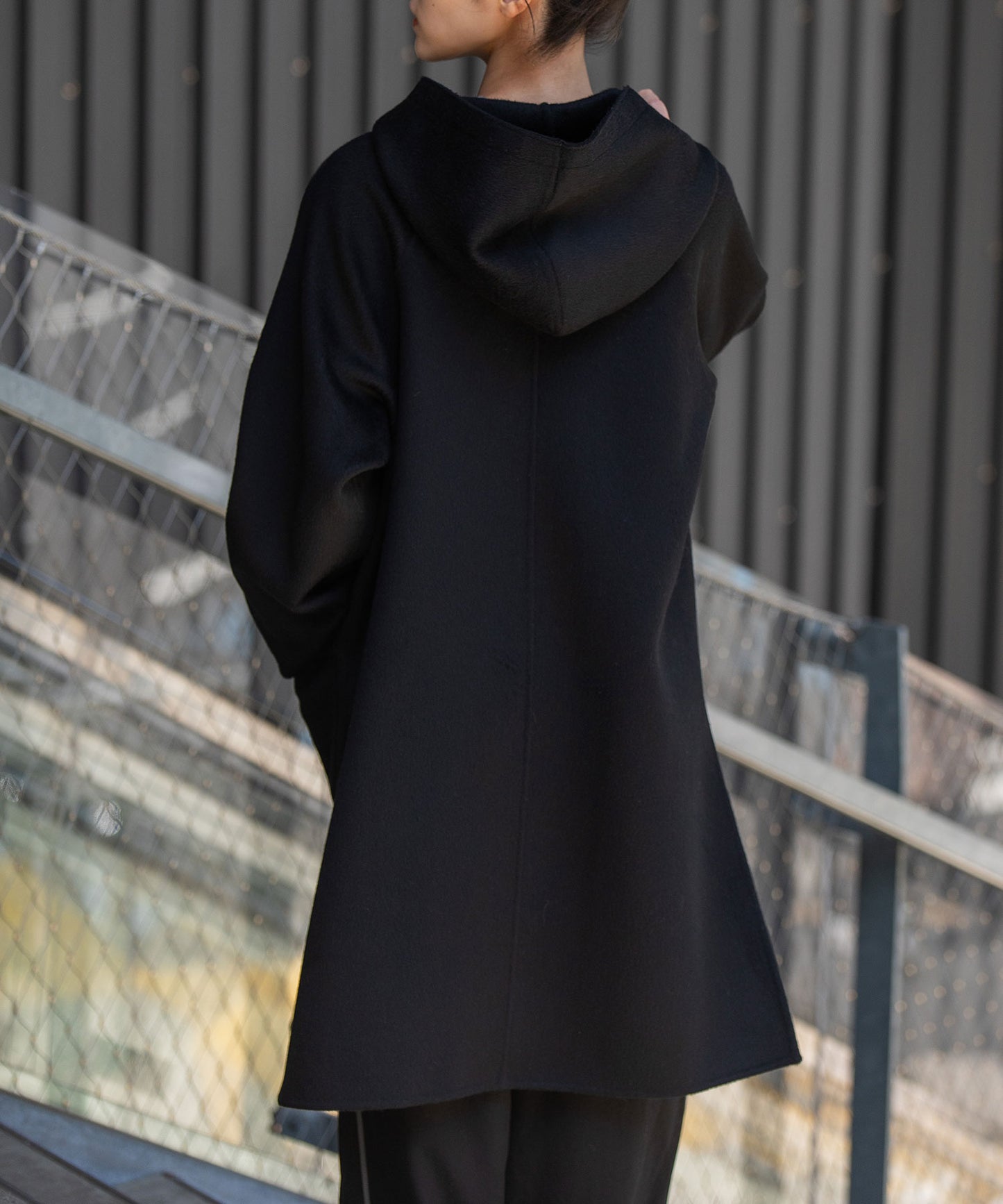 ウールダブルビーバーダッフルコート