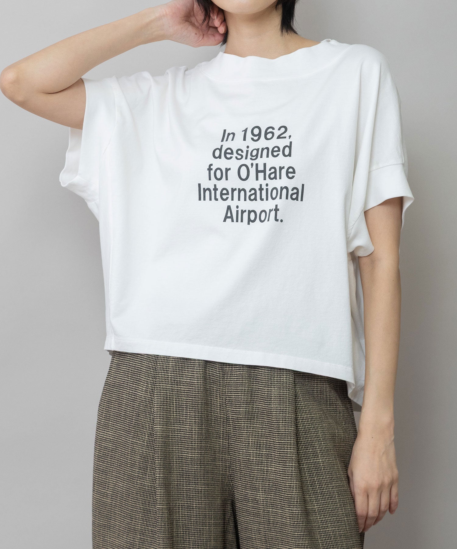 コットンジャージロゴプリントTシャツ – Munich web shop