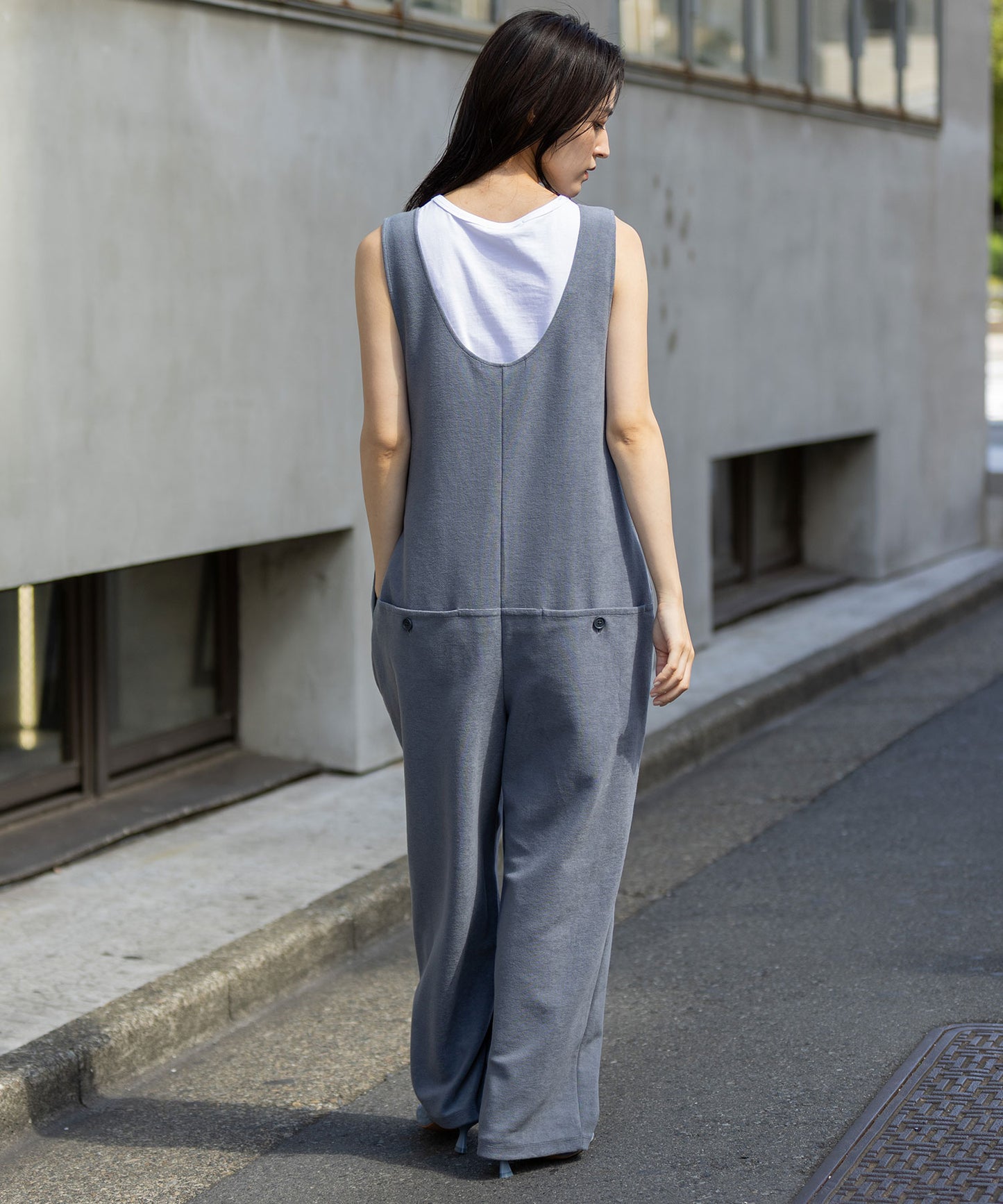 オーガニックコットンパイルコンビネゾン