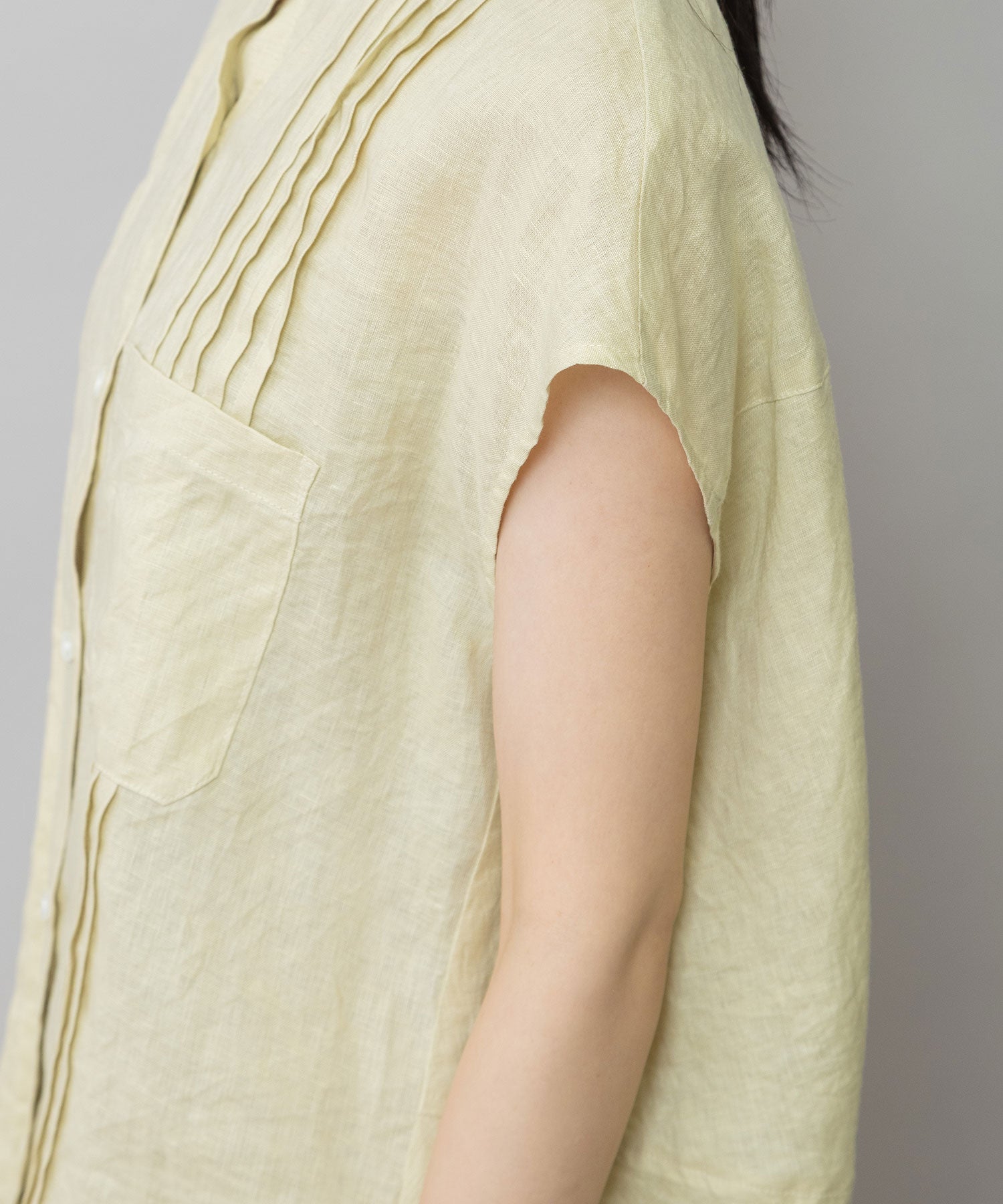 【即購入可】80s EU Vintage フレンチリネンタックシャツ 吸水性】【発散性】60sフレンチリネンタックシャツ – Munich web shop