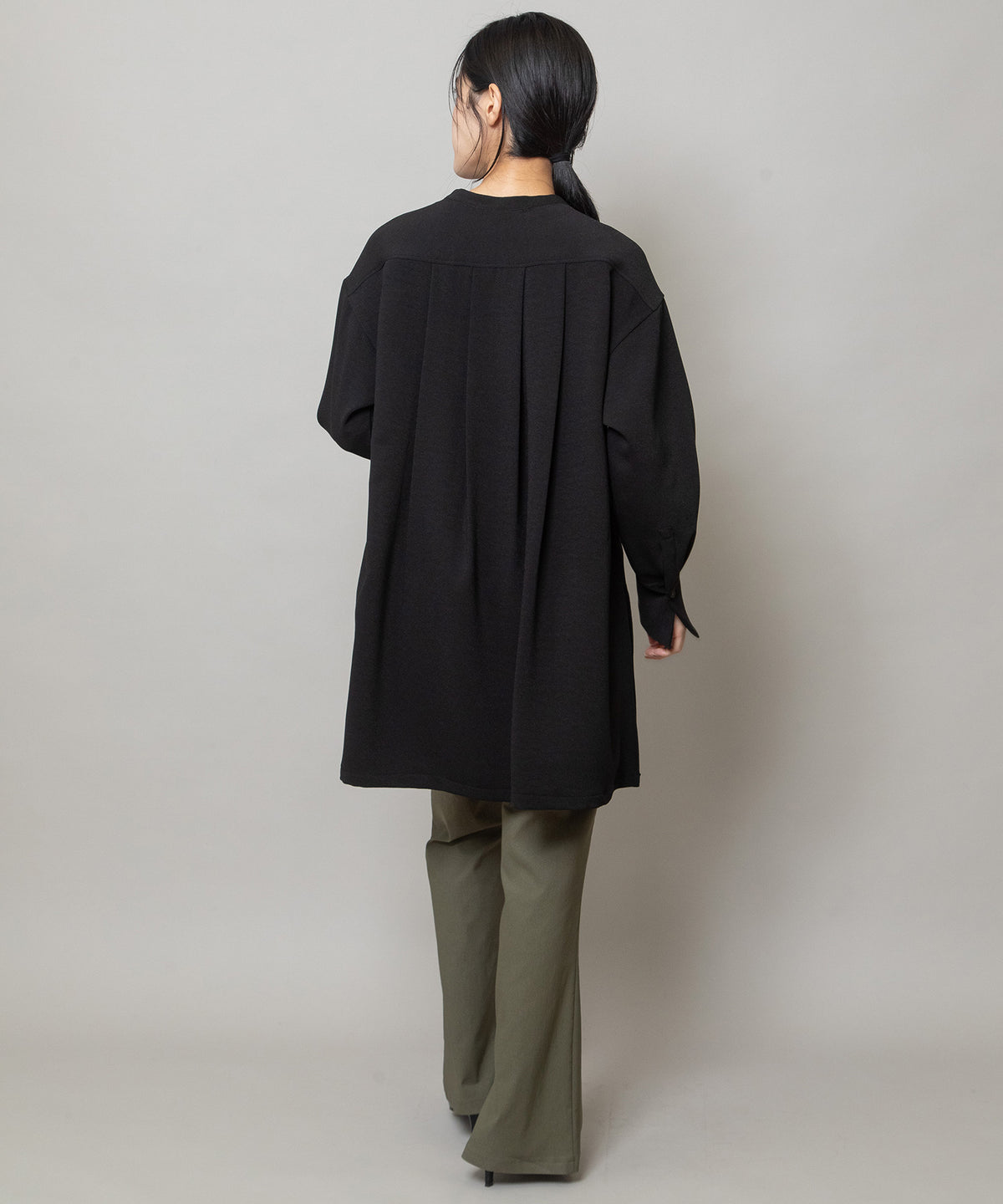 裏起毛パワーストレッチ フレアパンツ