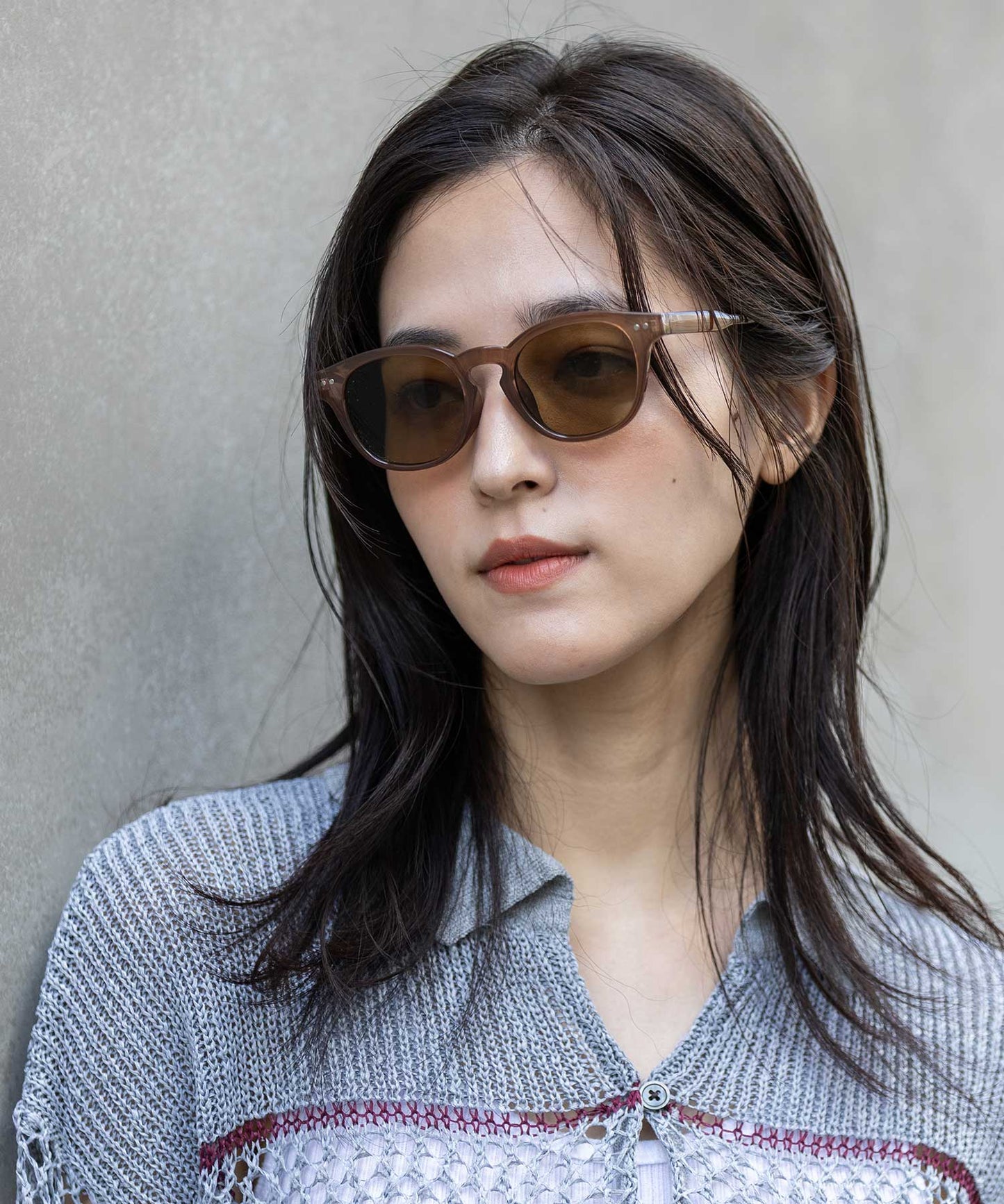 ウェリントンフレームサングラス