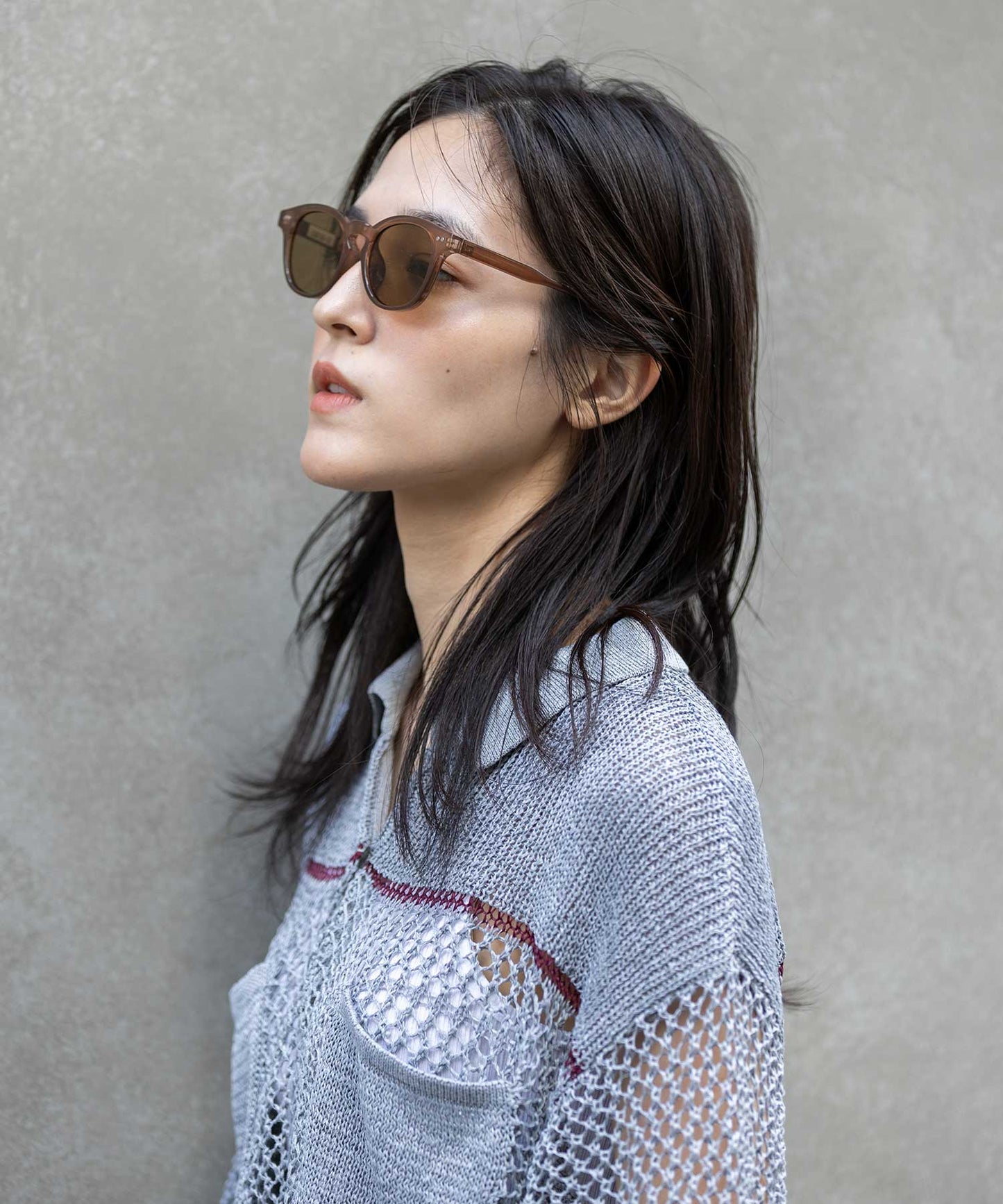 ウェリントンフレームサングラス