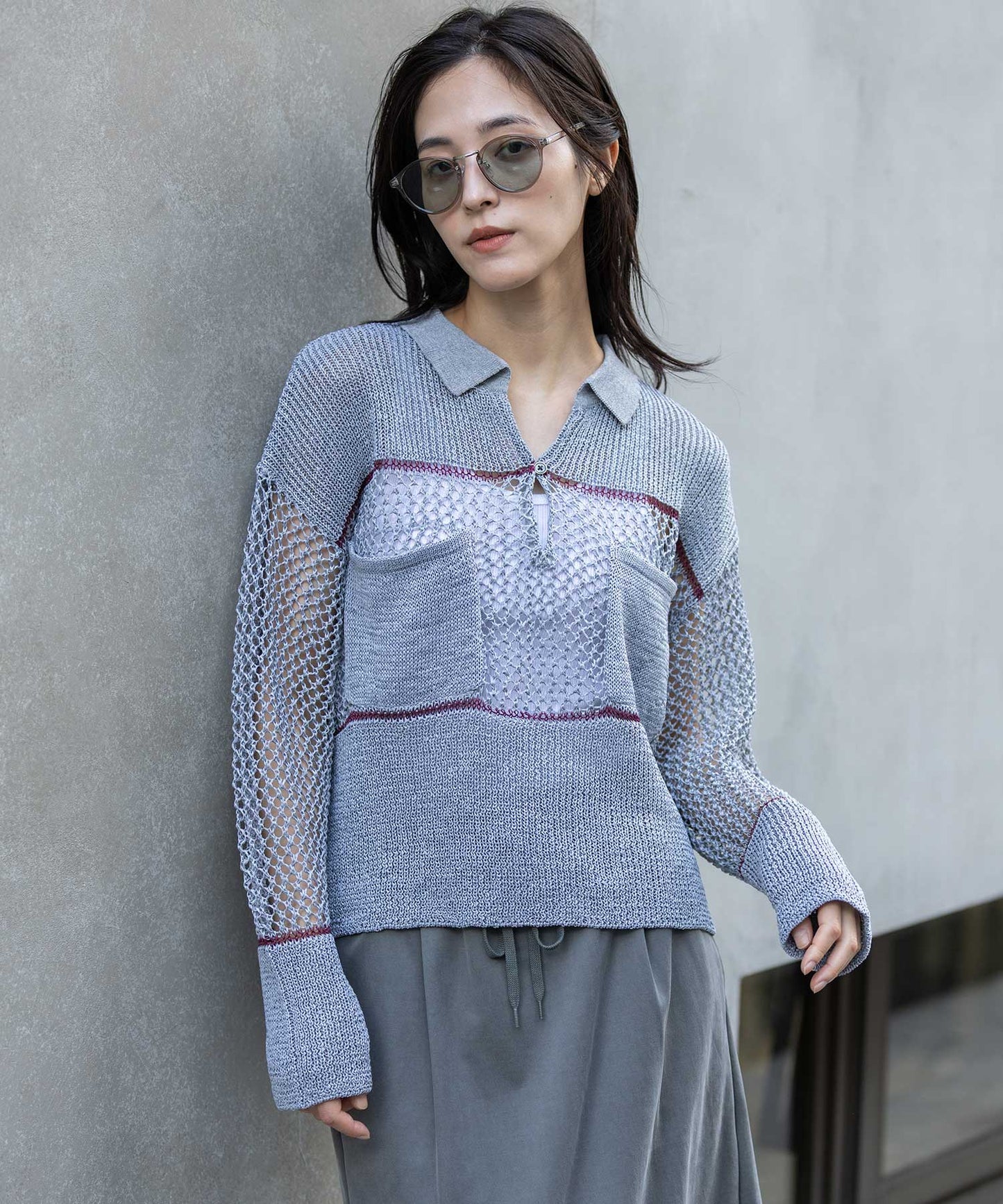 シンボストンフレームサングラス