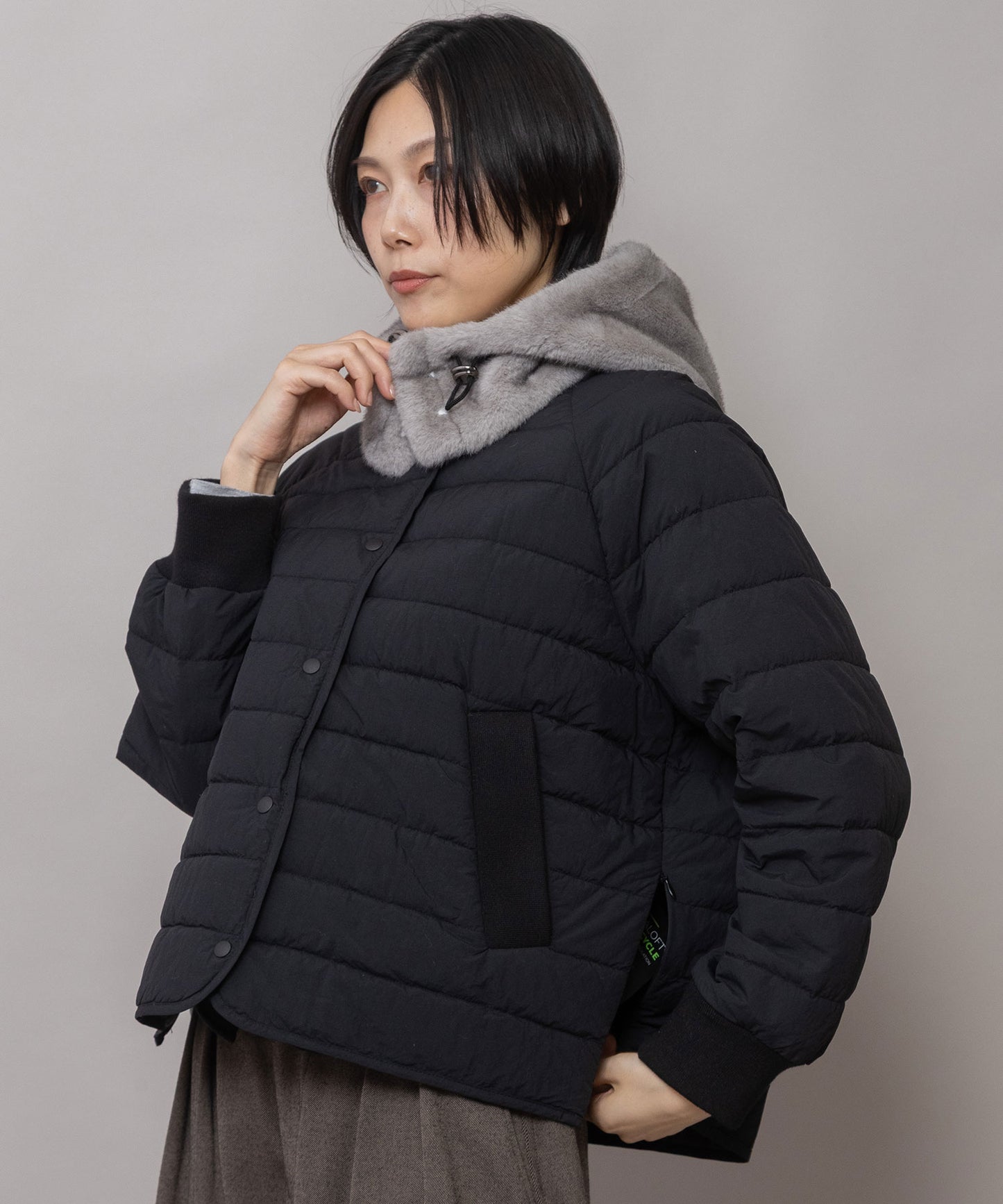 フェイクファー バラクラバ