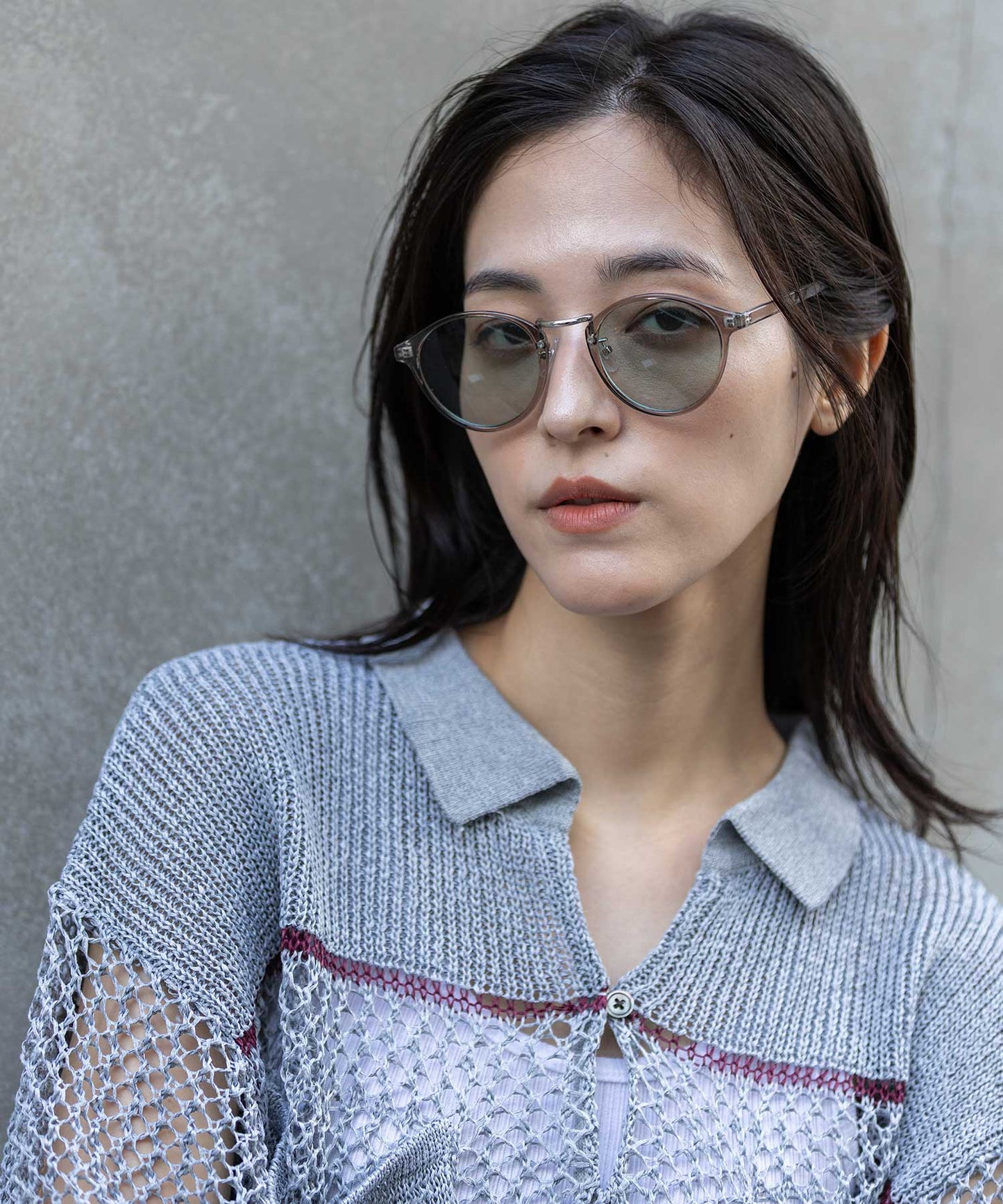 シンボストンフレームサングラス