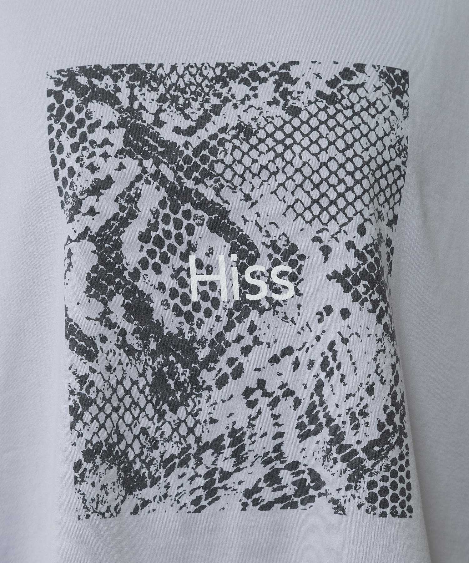 コットンジャージパイソン柄プリントTシャツ – Munich web shop