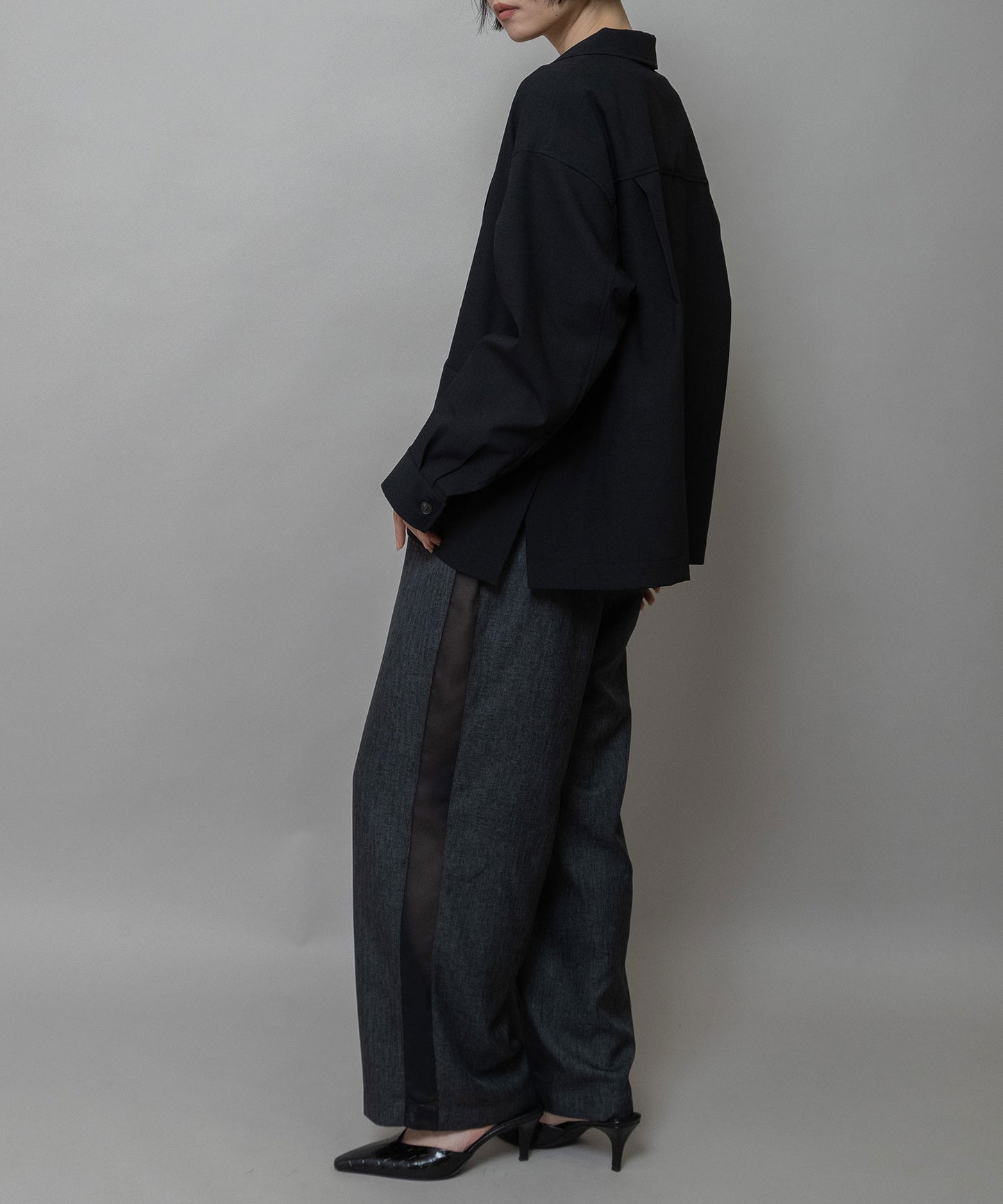 【UVカット】【防シワ】【ウォッシャブル】ストレッチサップジャケット