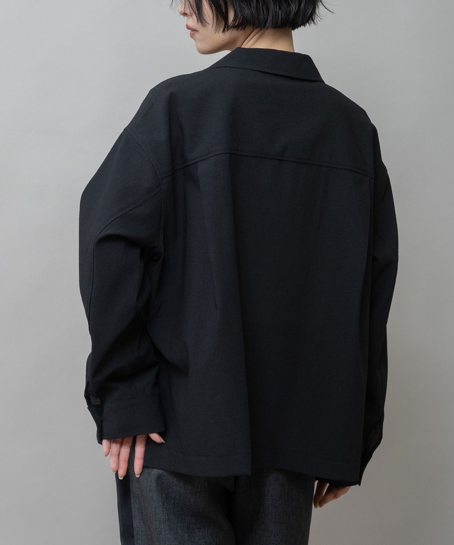 【UVカット】【防シワ】【ウォッシャブル】ストレッチサップジャケット