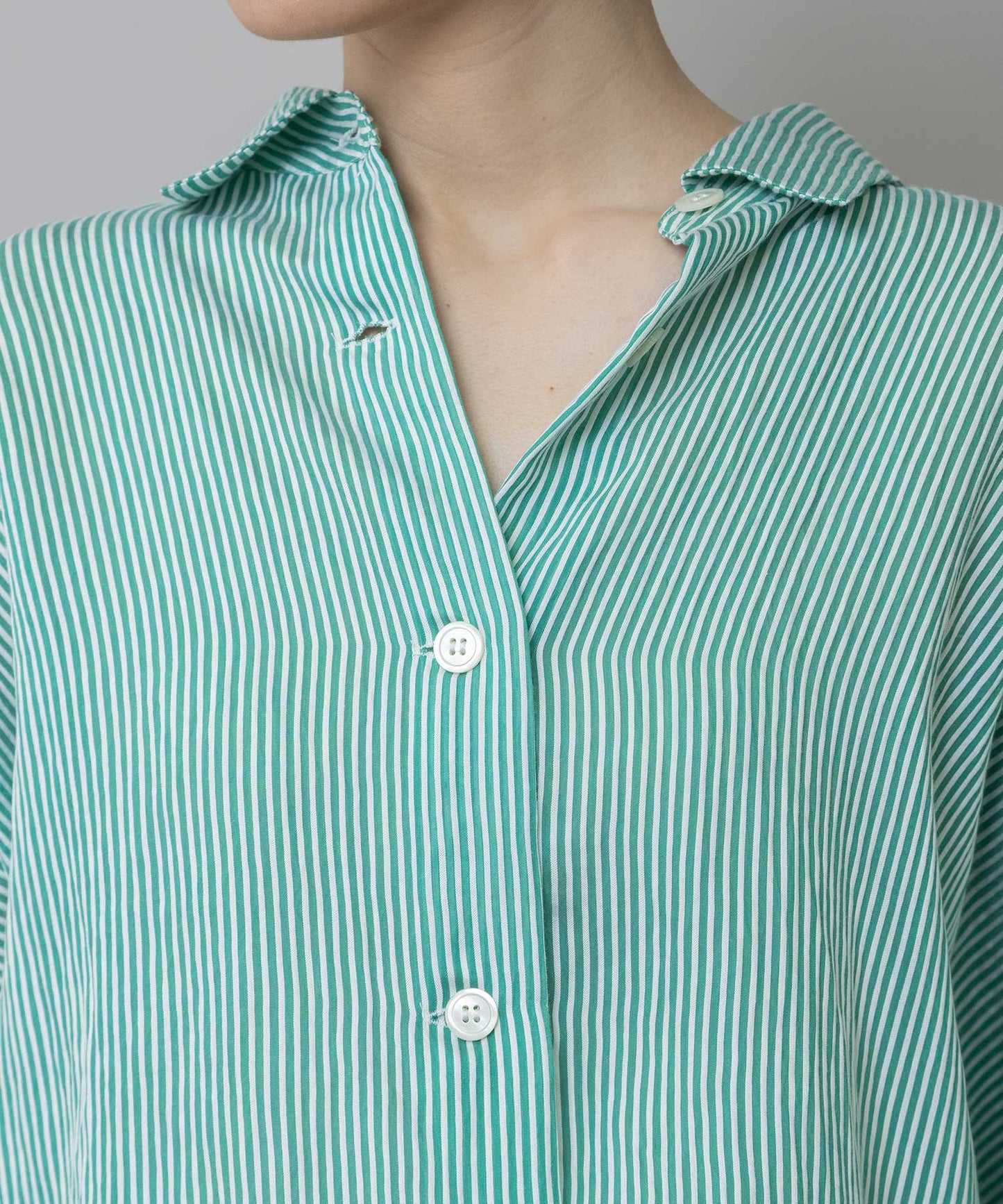 【Turkey】 ストライプハーフスリーブシャツ