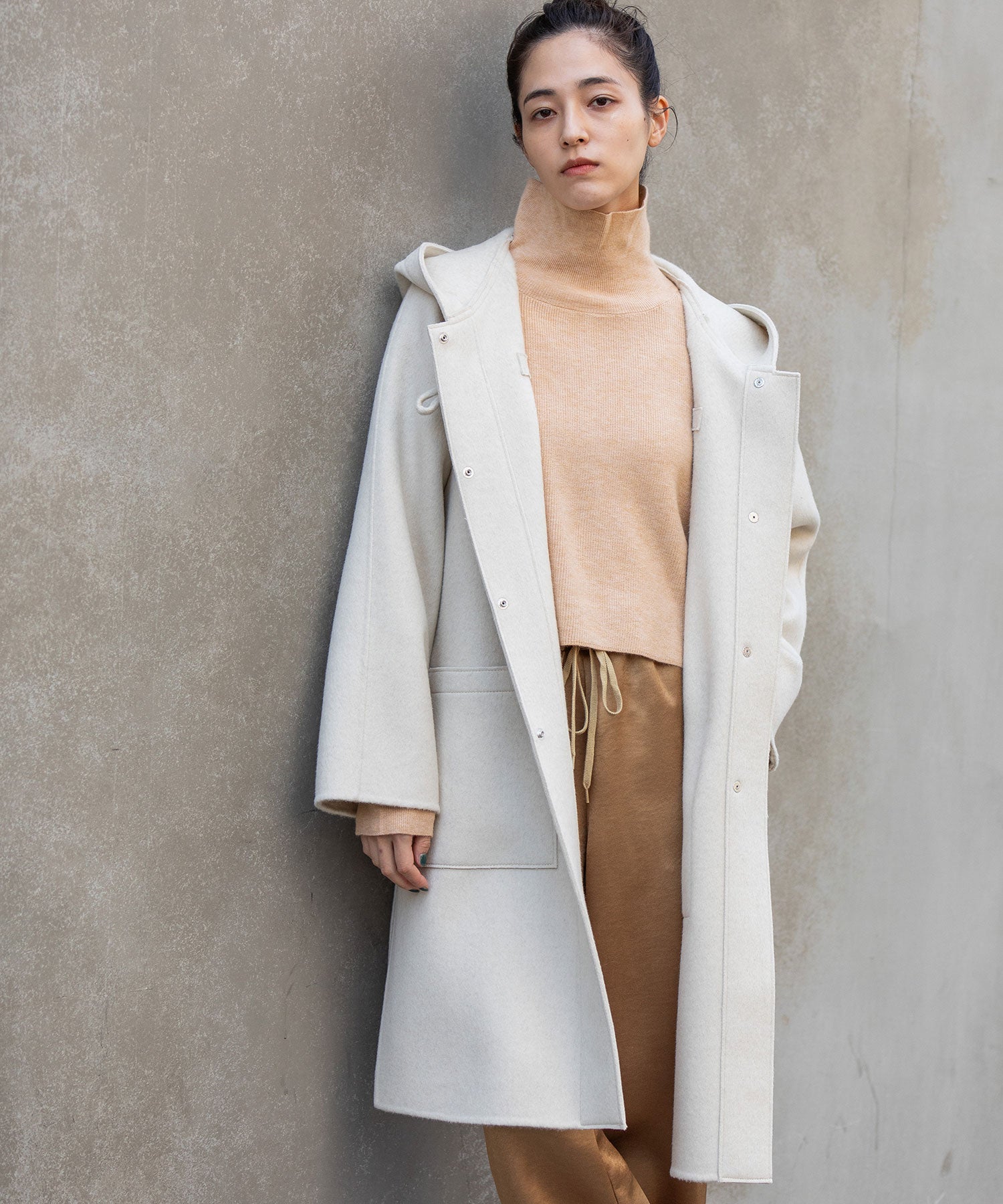 ウールダブルビーバーダッフルコート – Munich web shop