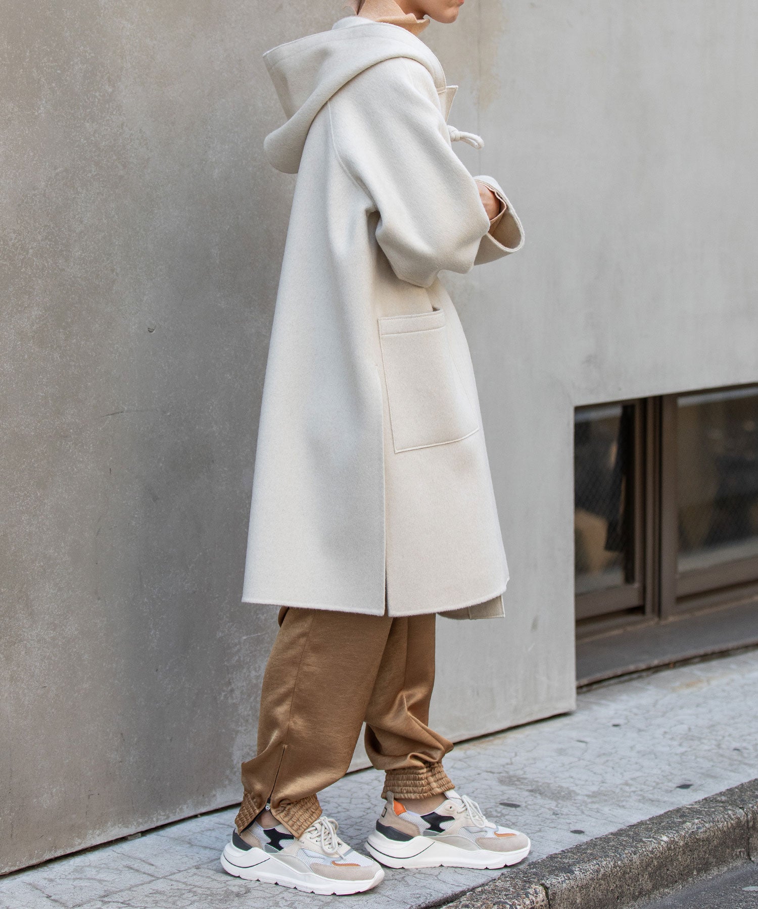 ウールダブルビーバーダッフルコート – Munich web shop