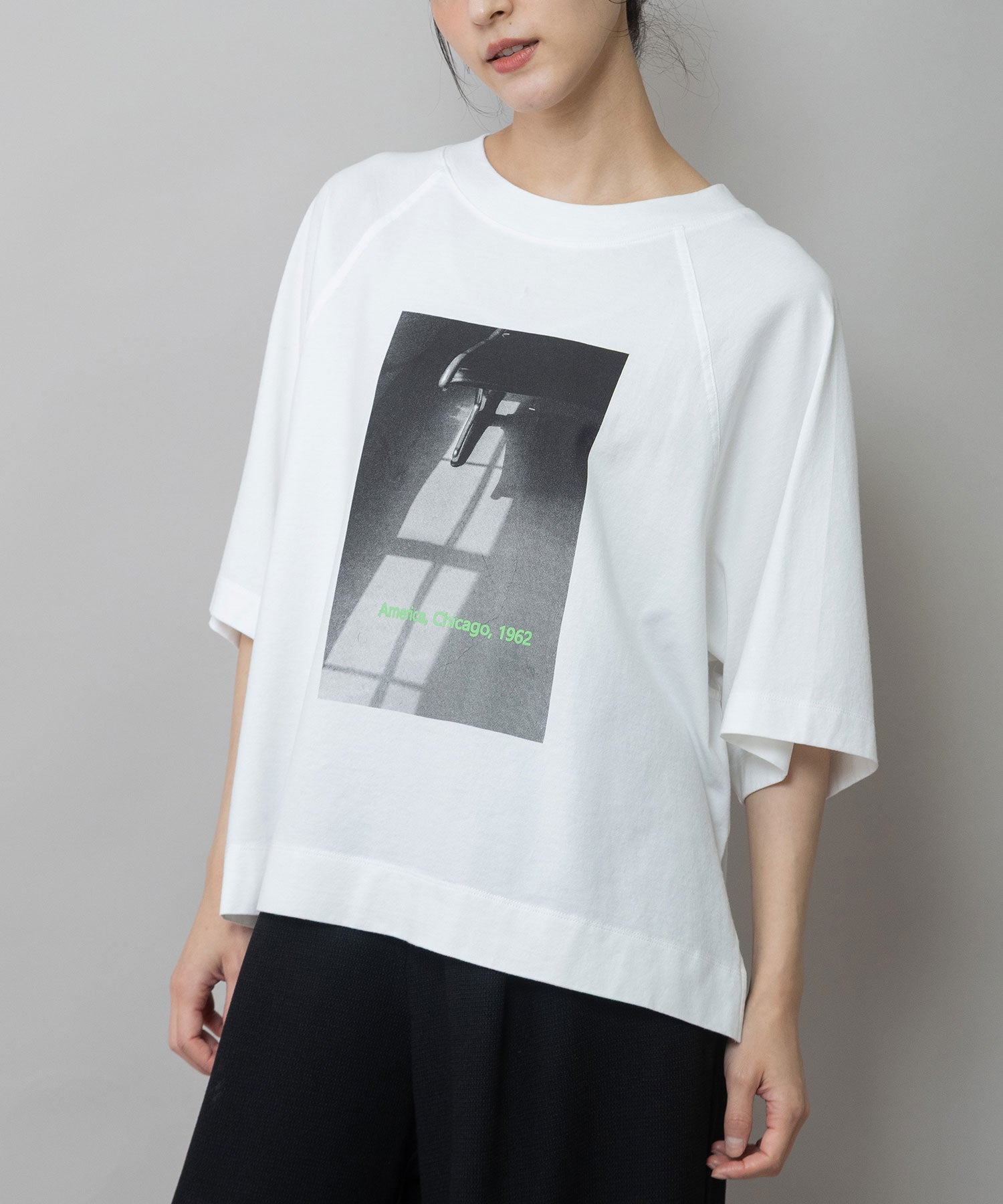 コットンジャージフォトプリントTシャツ – Munich web shop