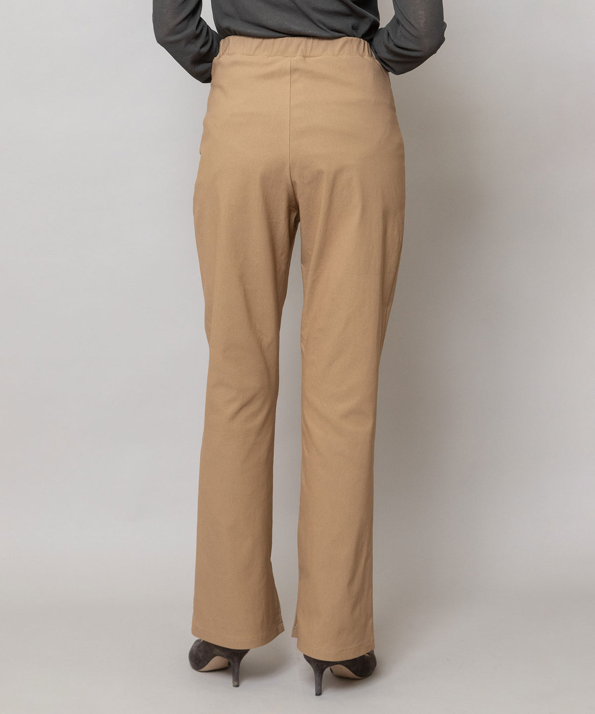 裏起毛パワーストレッチ フレアパンツ
