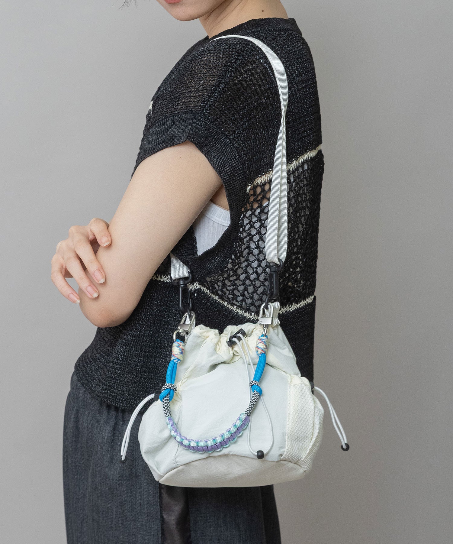 カラフルロープドローストリング2wayバッグ – Munich web shop