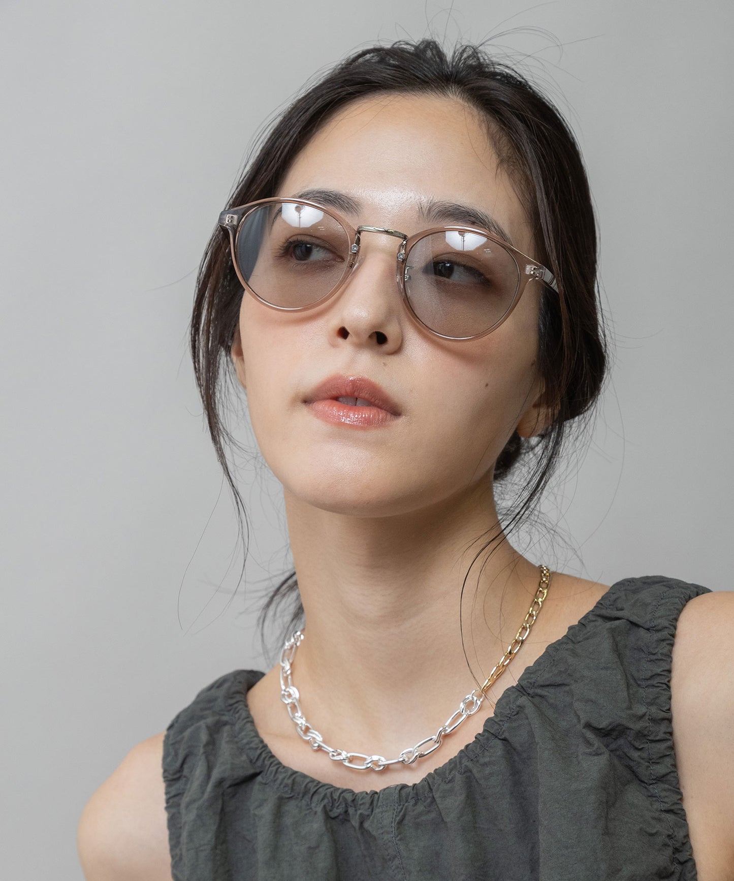 シンボストンフレームサングラス