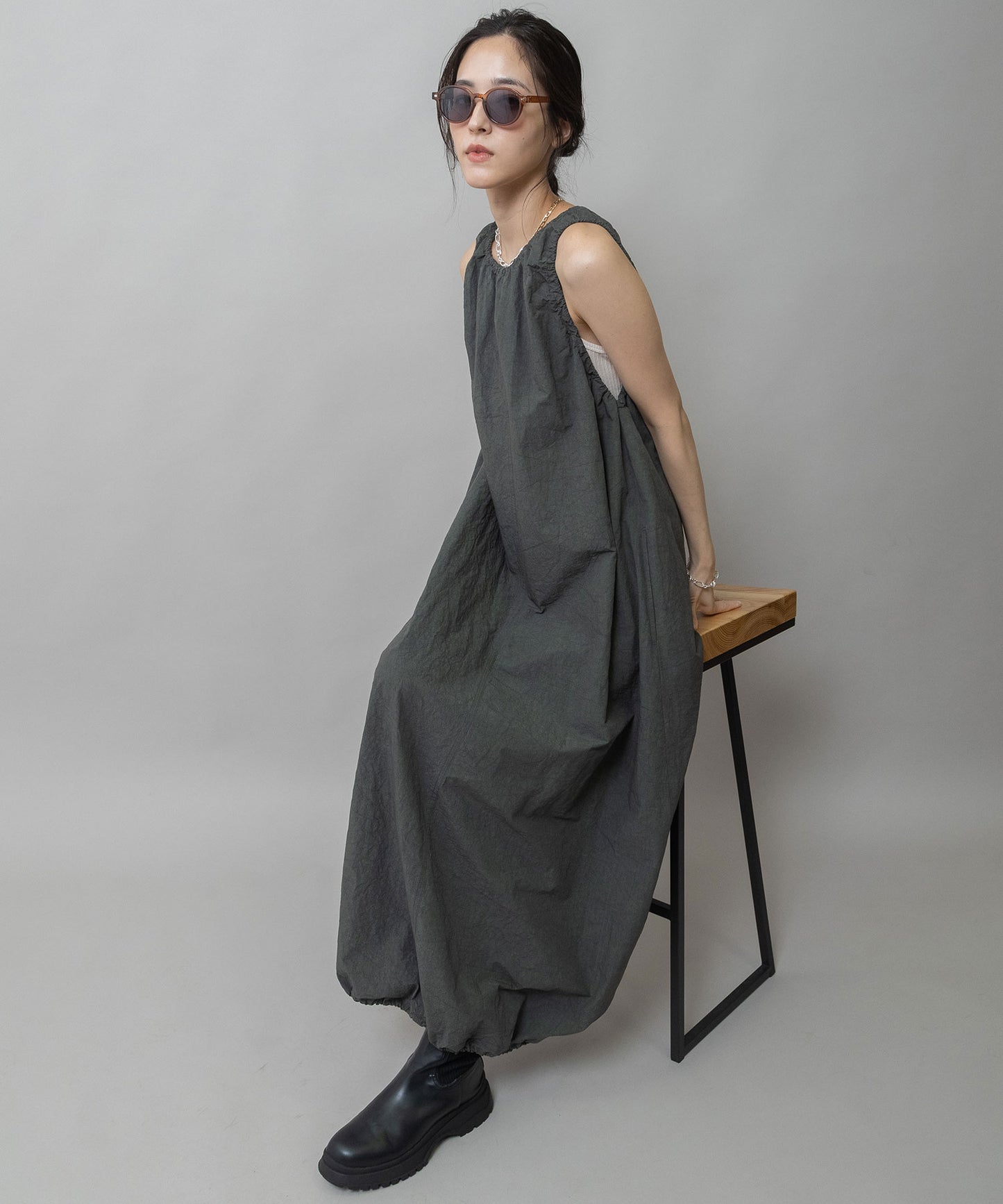 ボストンフレームサングラス