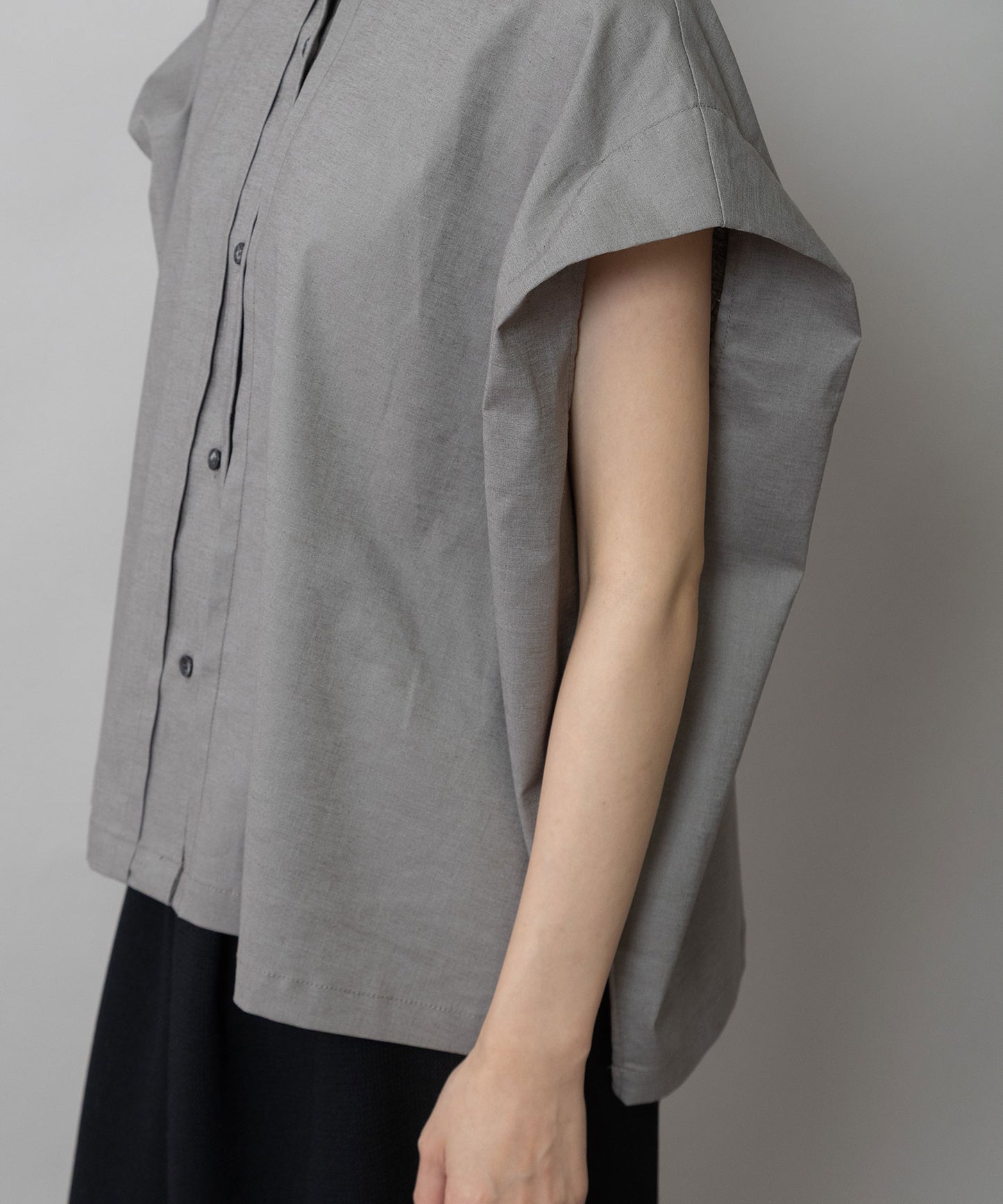 【速乾性】【通気性】2.25ozシアーデニムバックシャーリングカラーシャツ