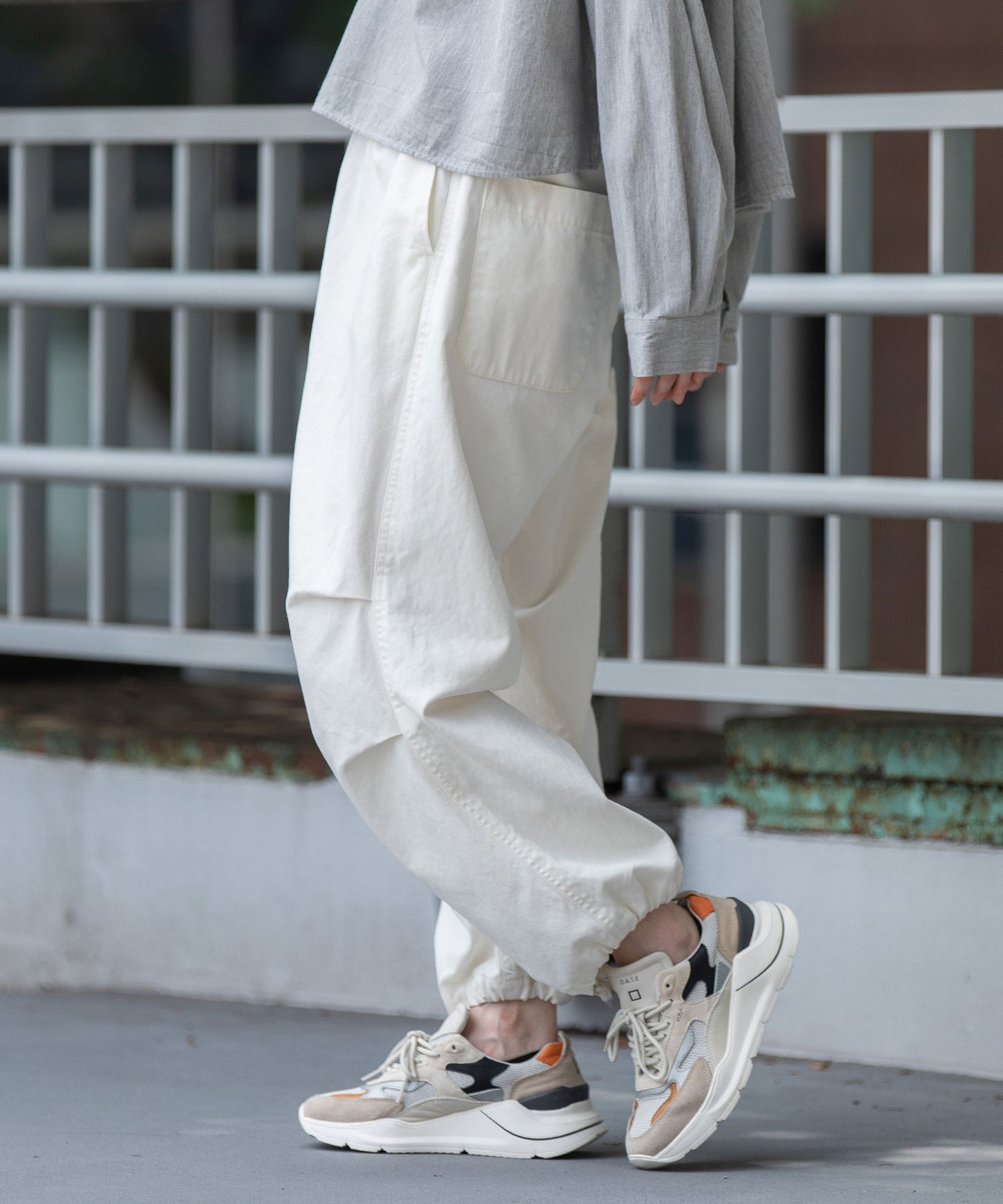 ソフトコットンダックワークパンツ