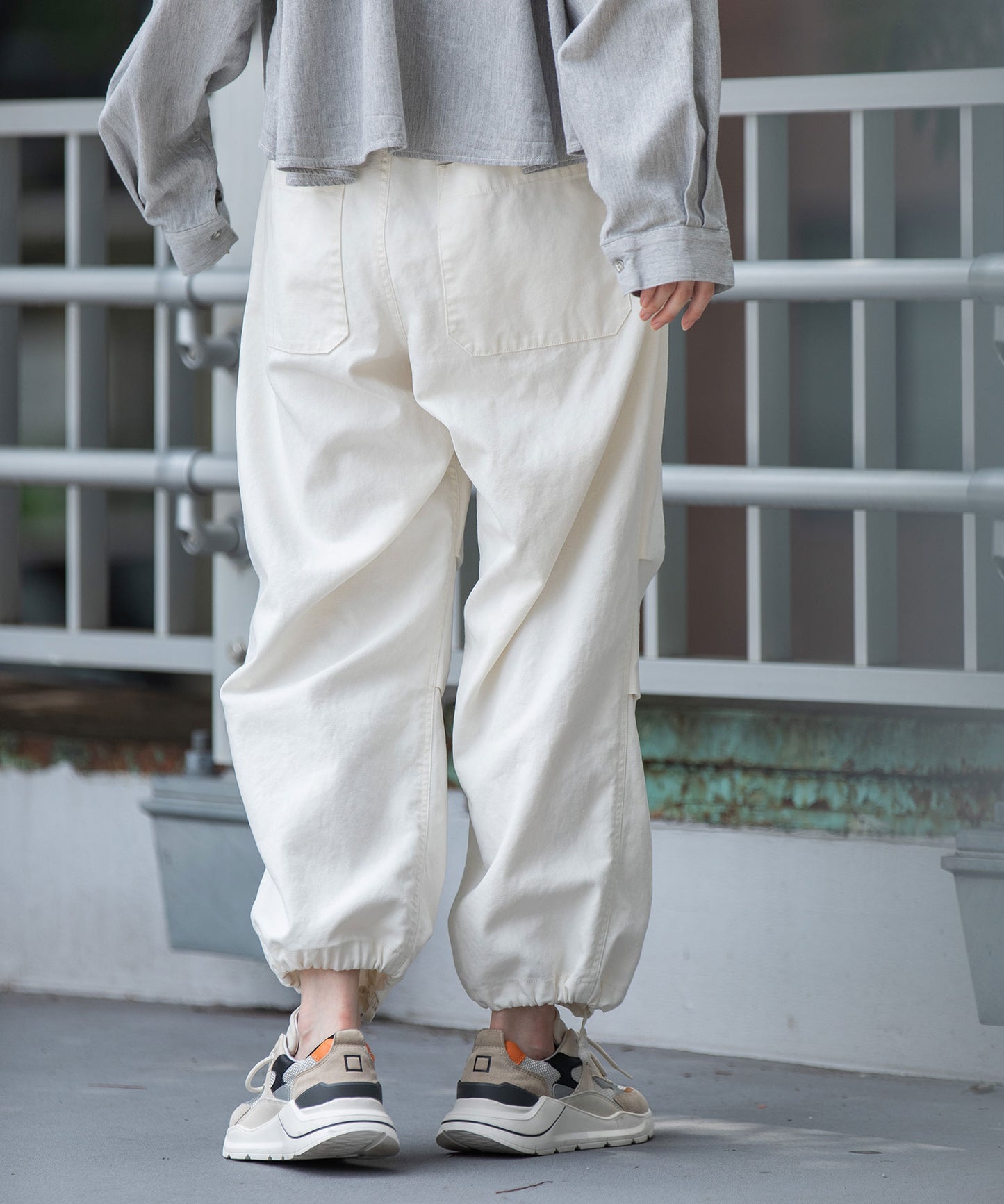 ソフトコットンダックワークパンツ