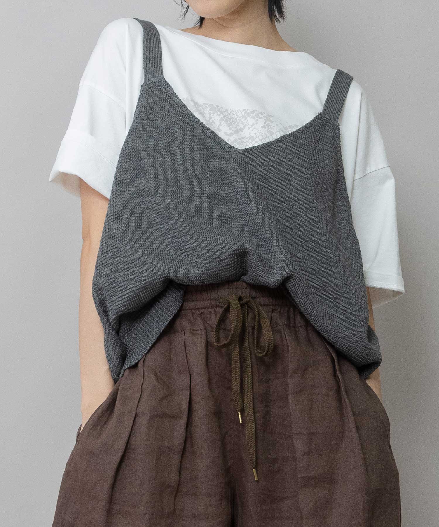 コットンニットビッグタンクトップ – Munich web shop