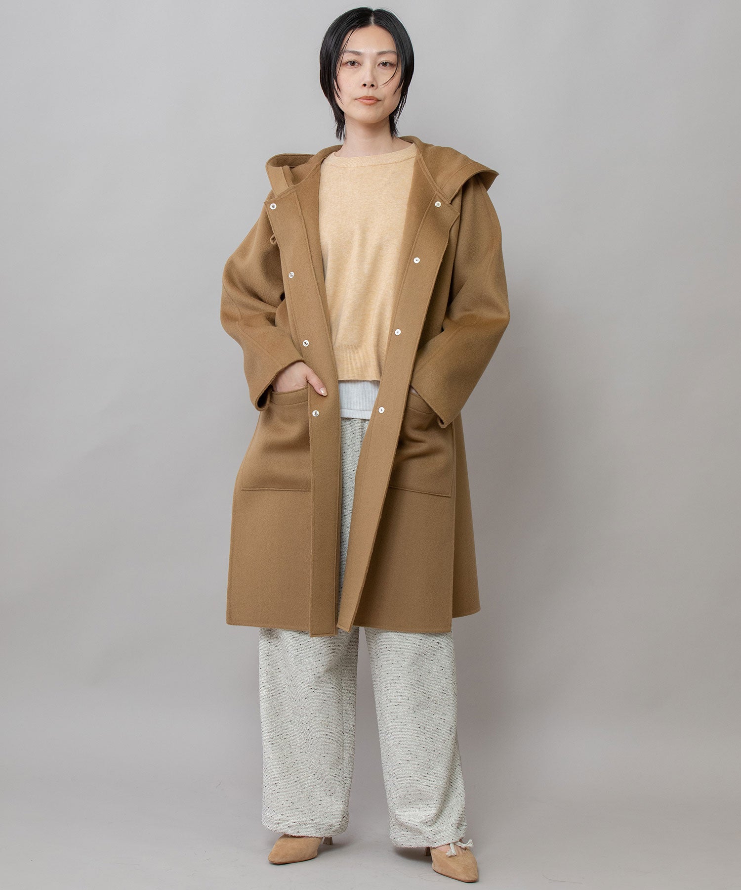 ウールダブルビーバーダッフルコート – Munich web shop