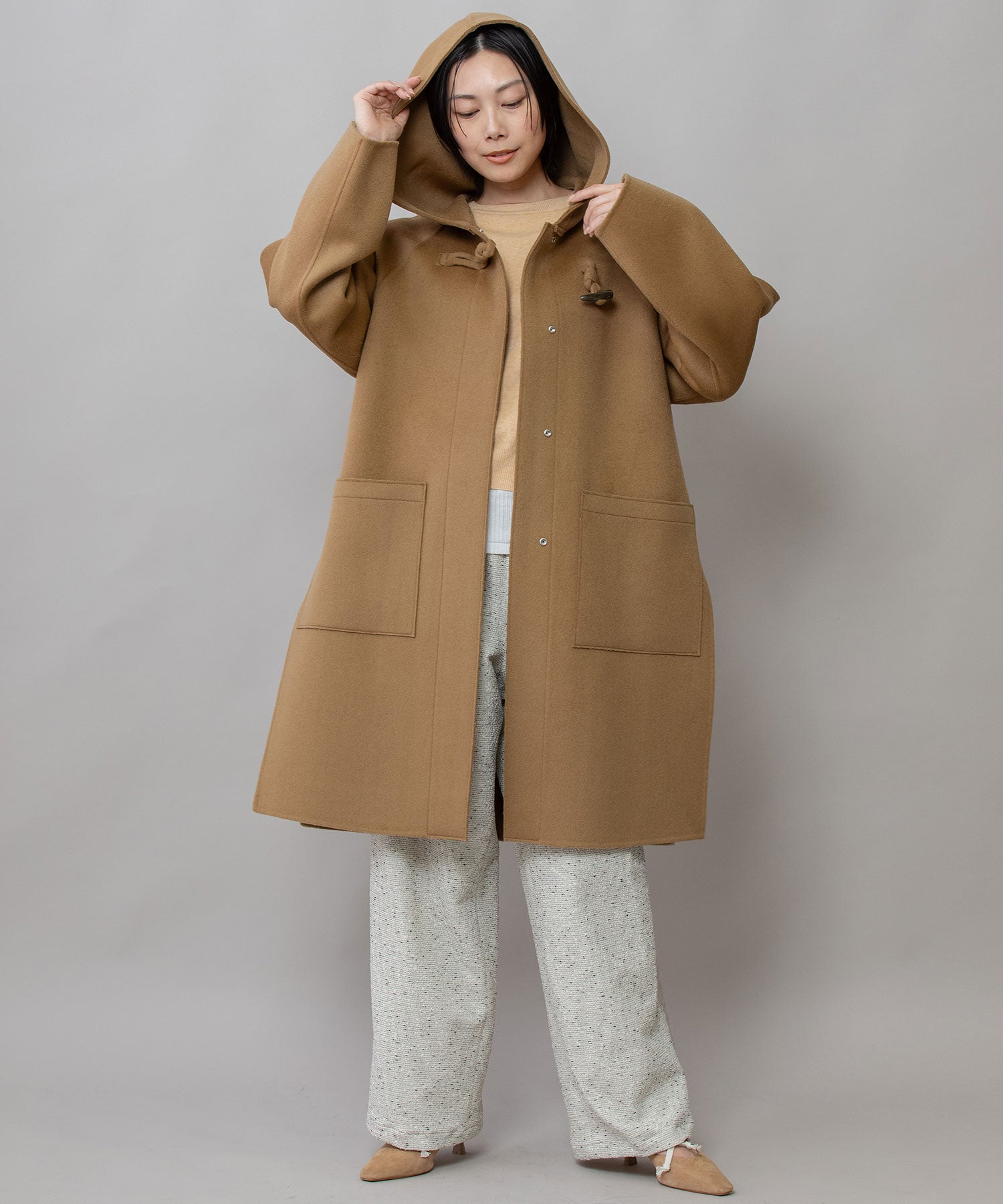 ウールダブルビーバーダッフルコート – Munich web shop