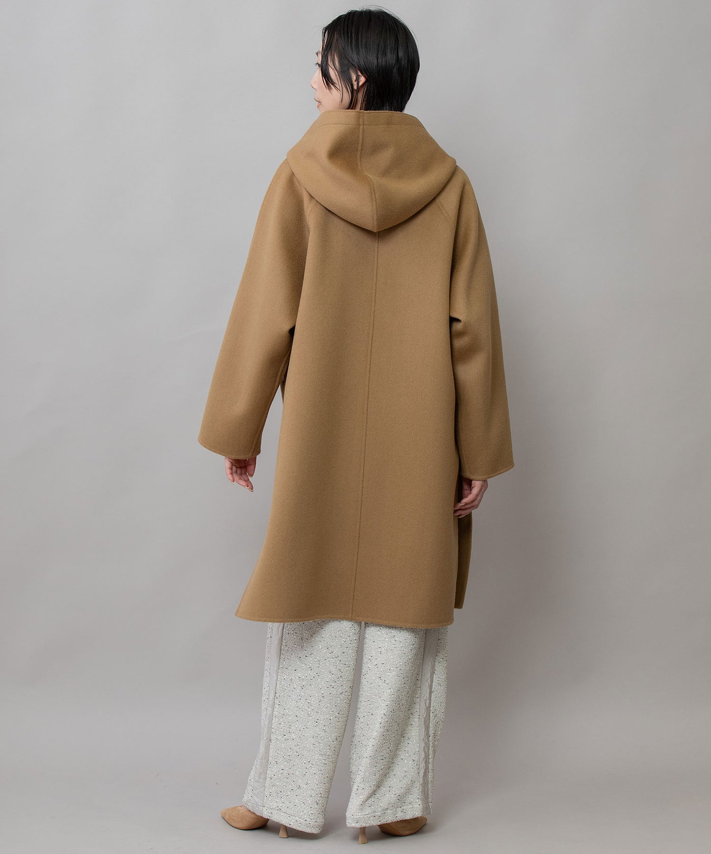 ウールダブルビーバーダッフルコート