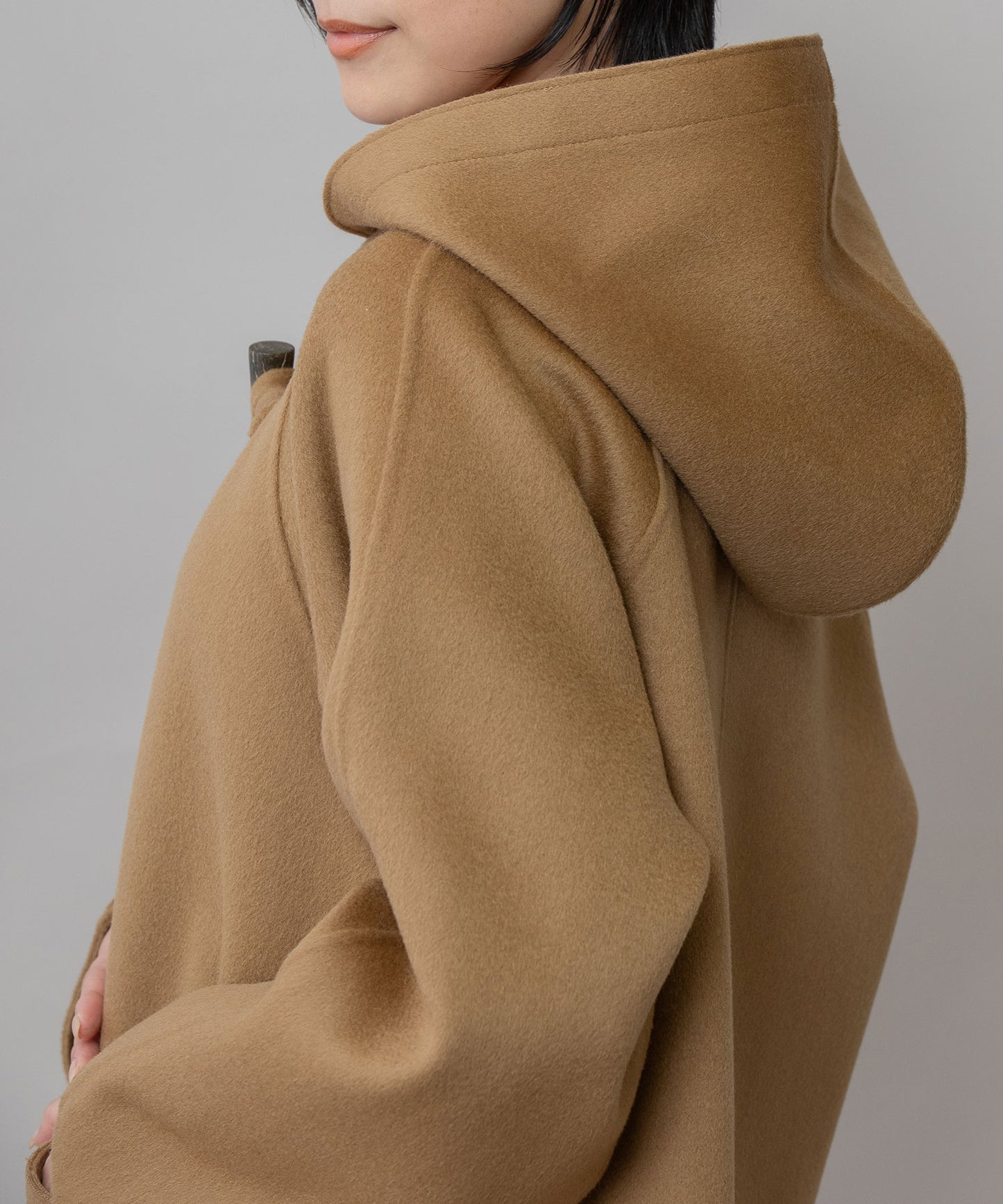 ウールダブルビーバーダッフルコート