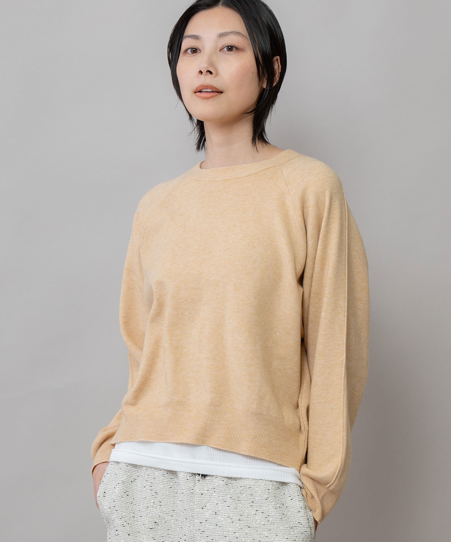 12GGゴム地編みニットバックオープンプルオーバー – Munich web shop