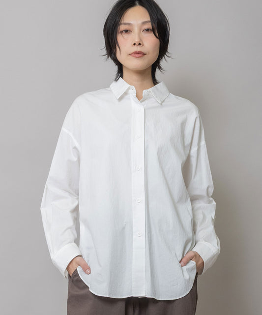【定番】コットンブロードバックコクーンシャツ