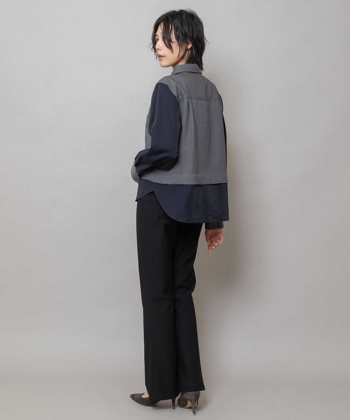 裏起毛パワーストレッチ フレアパンツ