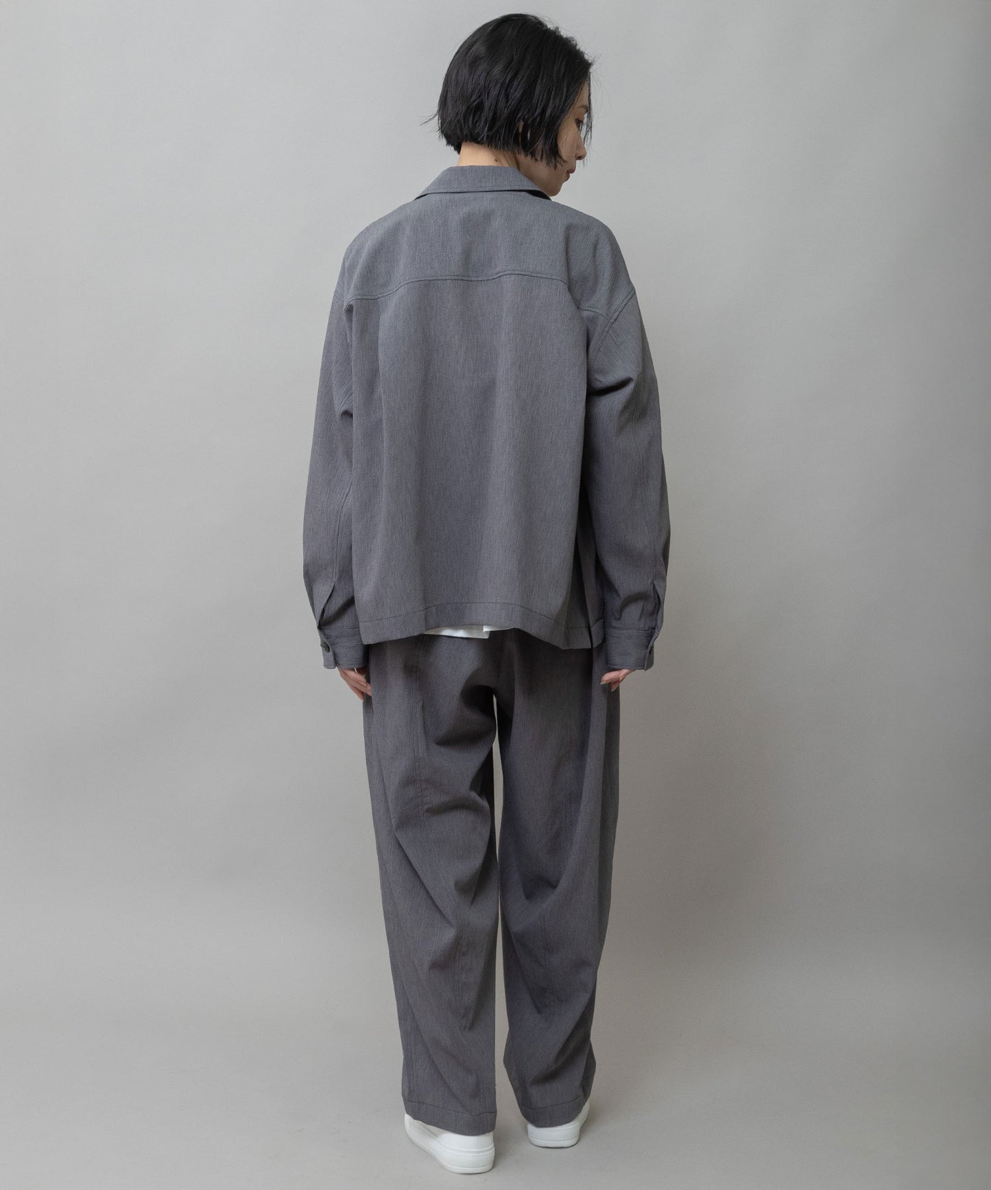 【UVカット】【防シワ】【ウォッシャブル】ストレッチサップジャケット