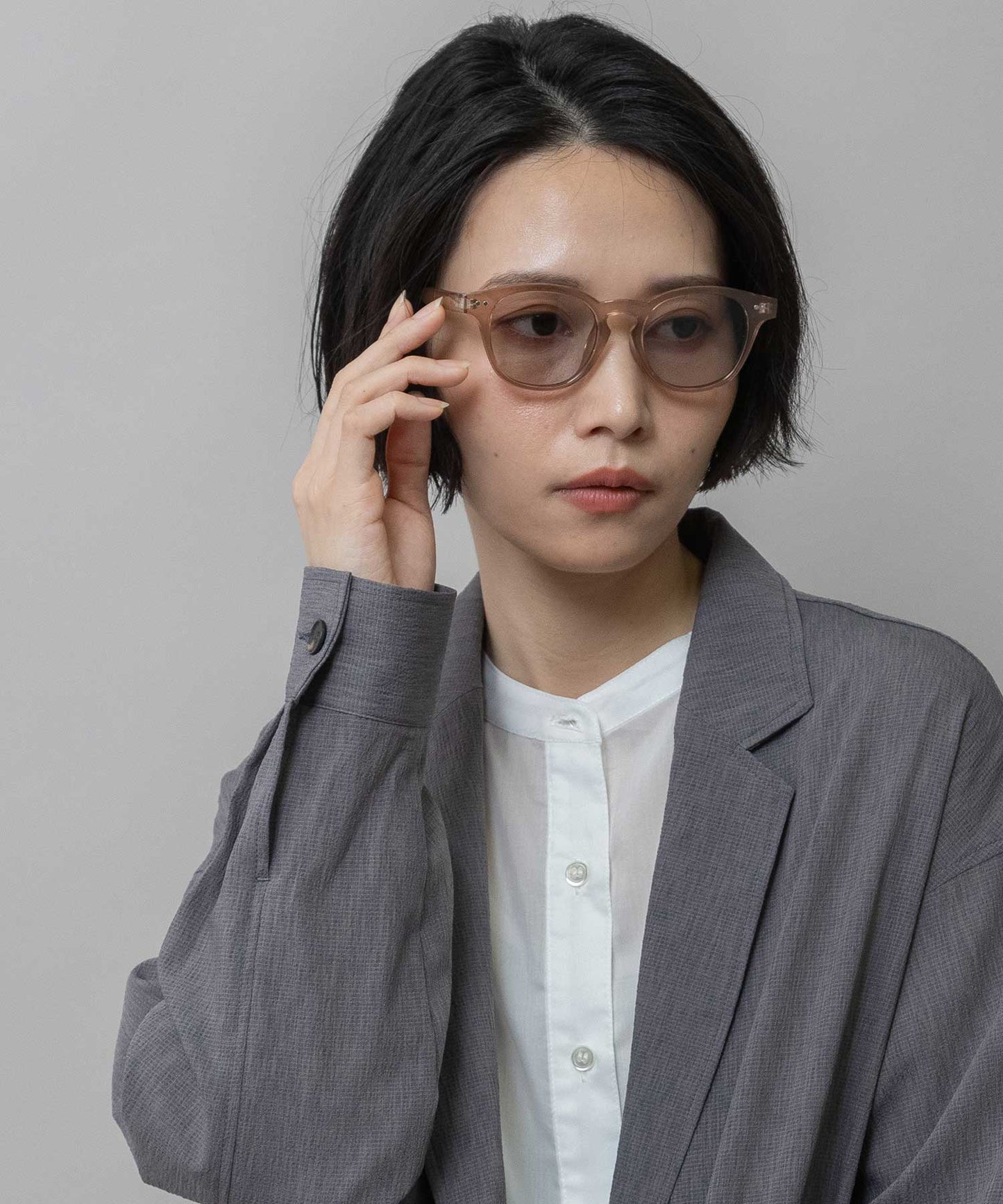 ウェリントンフレームサングラス