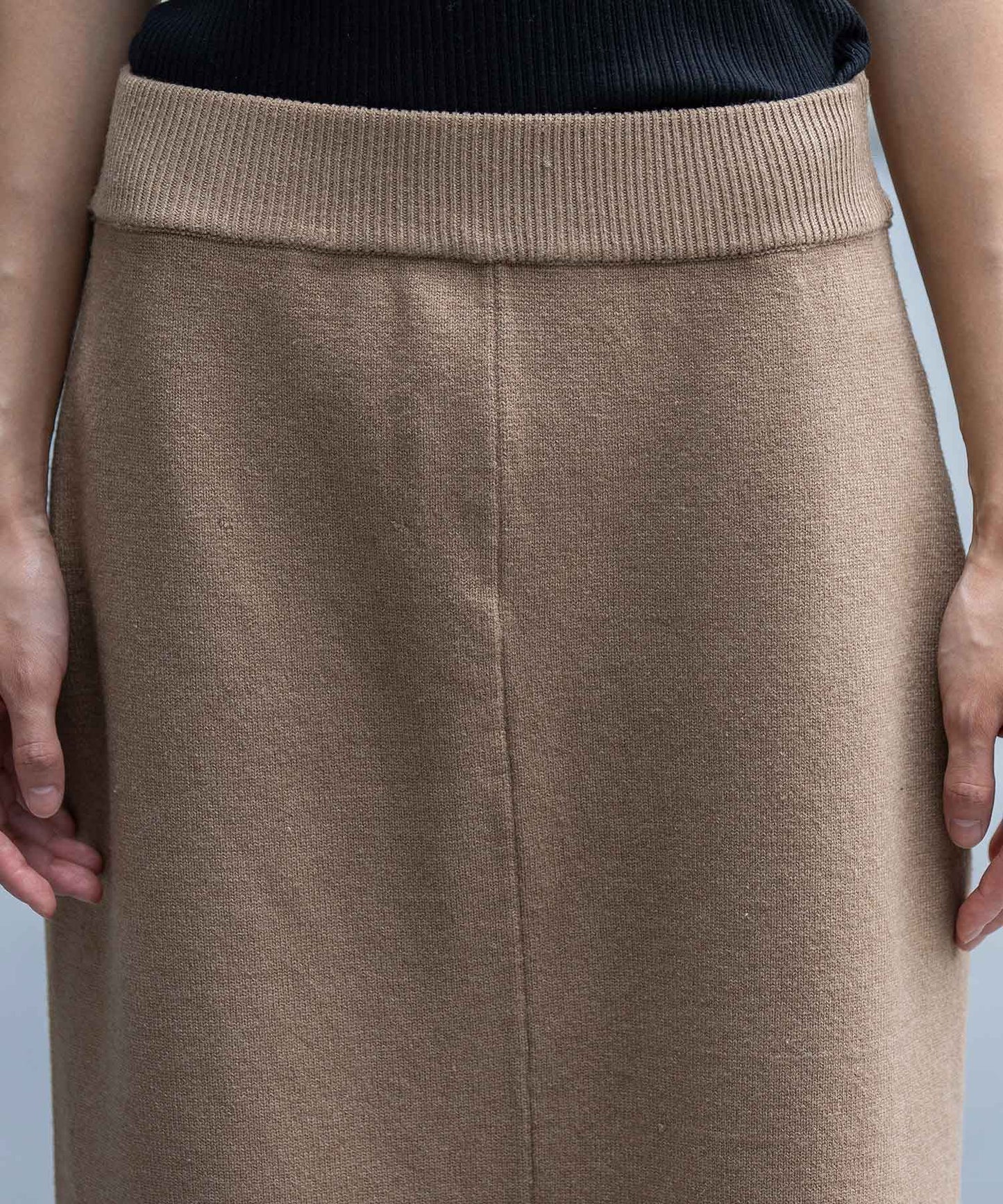 7GG天竺編みニットルーズパンツ