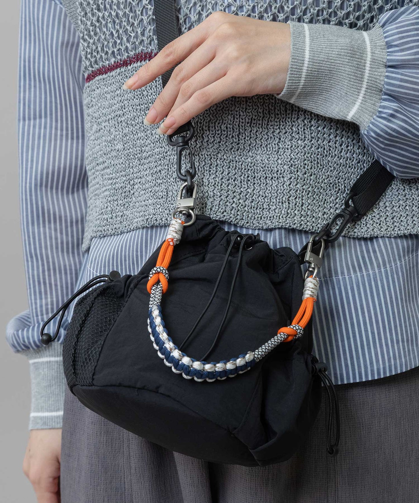 カラフルロープドローストリング2wayバッグ