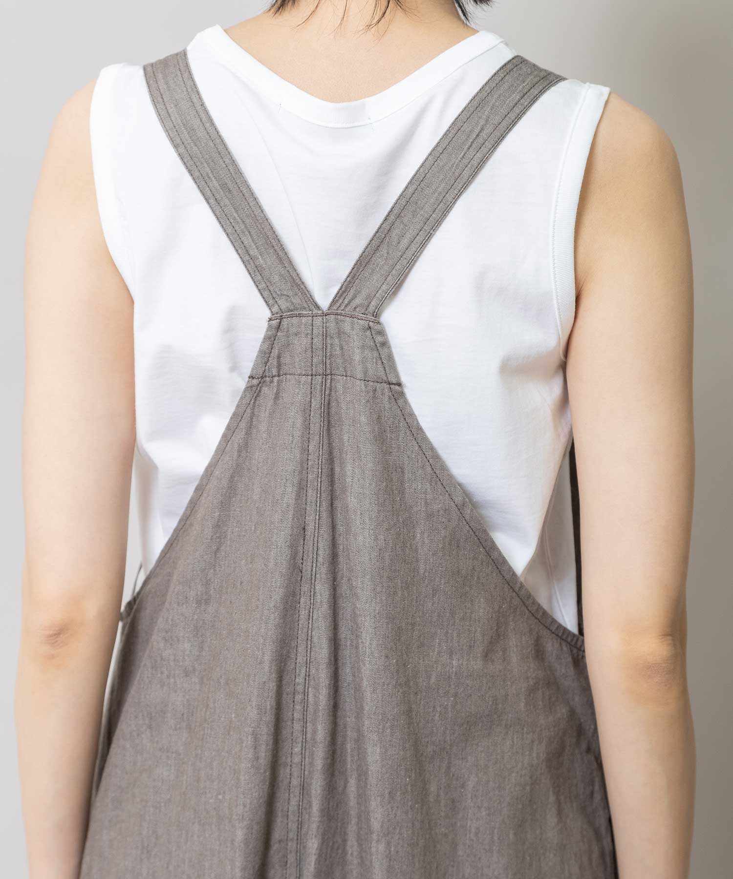 定番】6.5ozスラブデニムフレアサロペット – Munich web shop