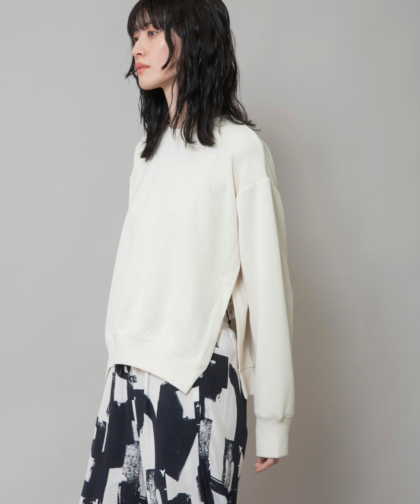 【先行販売】ダブルフェイスジャージプルオーバー