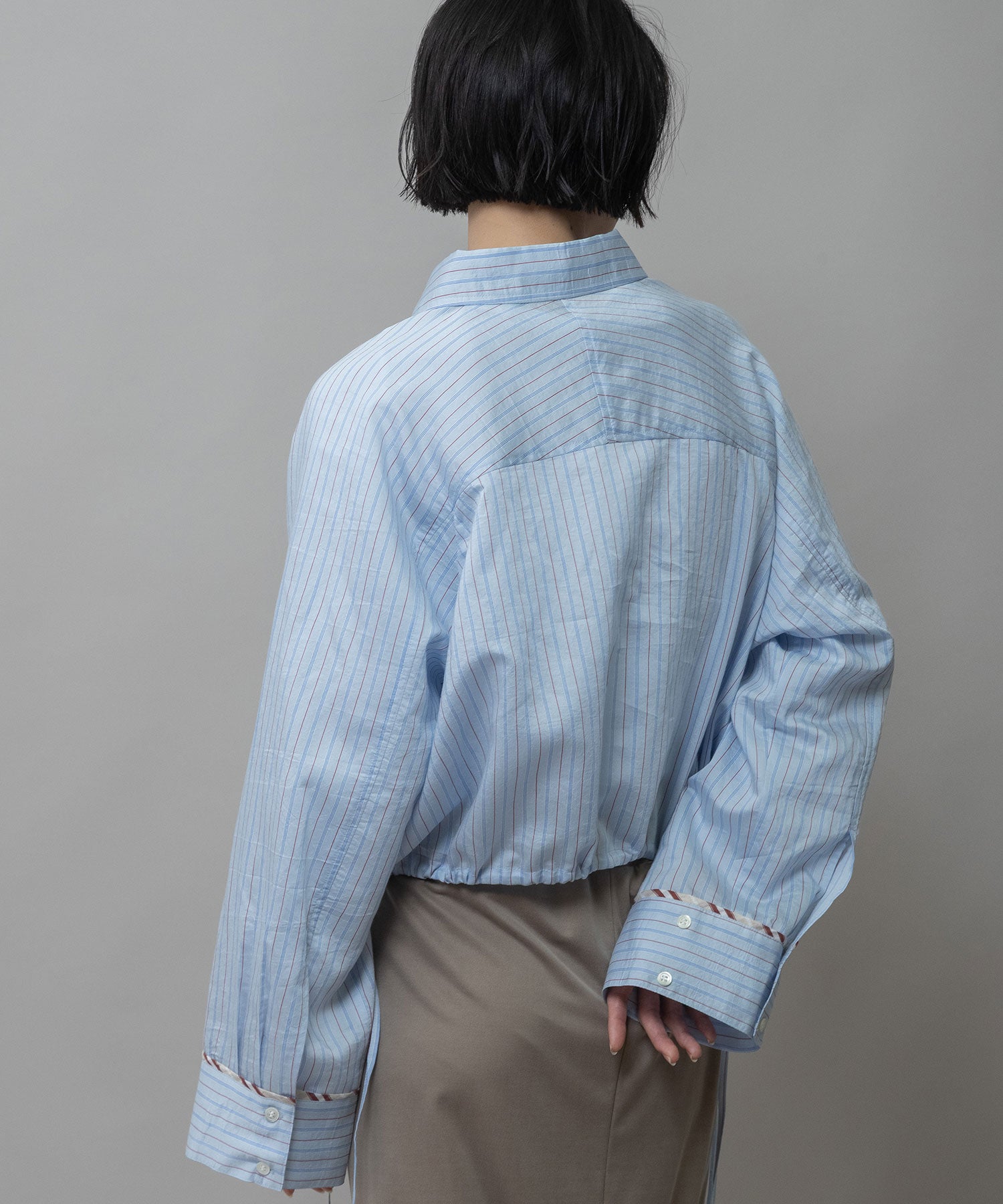 Turkey】ストライプクロップドシャツ – Munich web shop