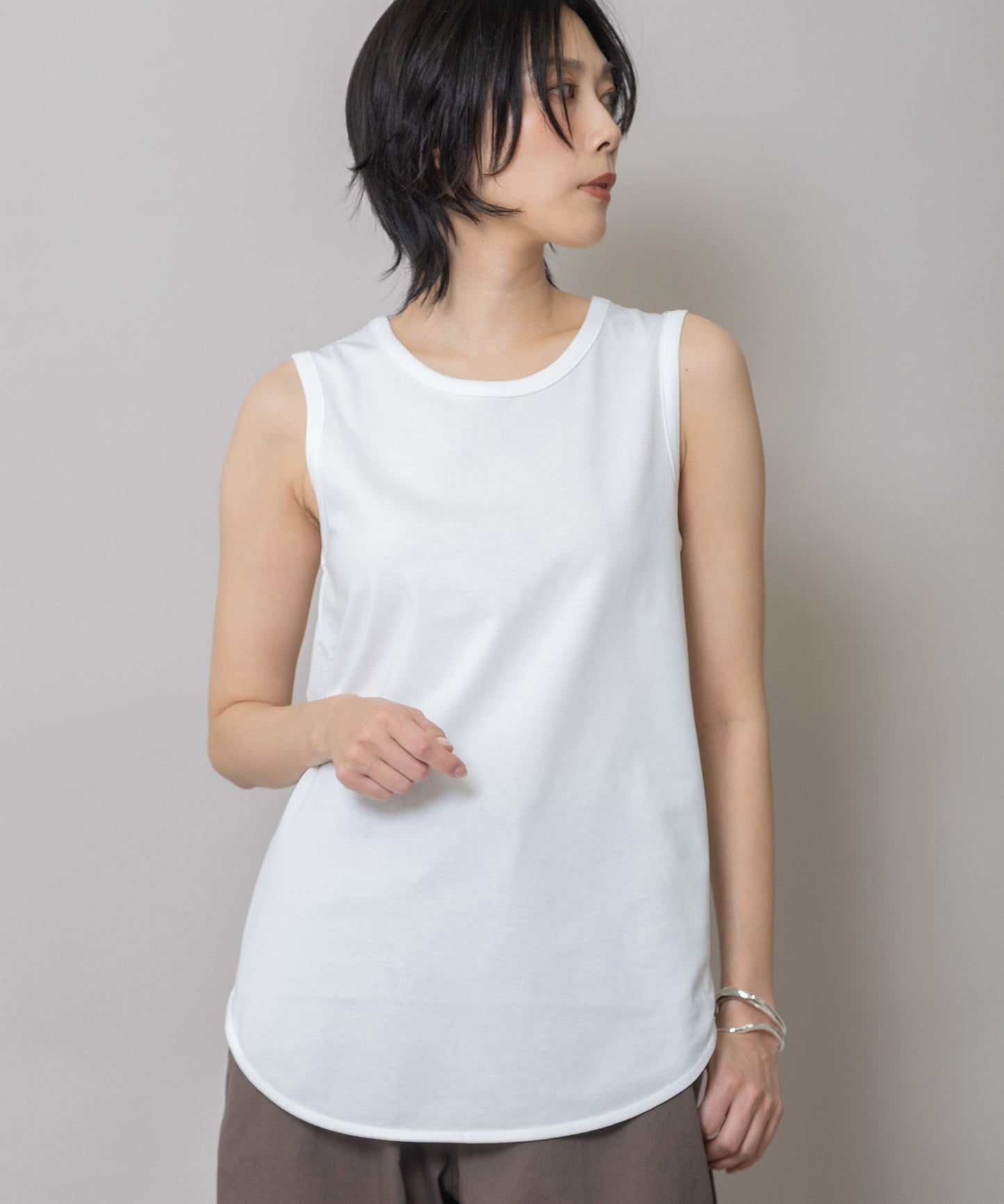 【定番】プレミアムコットンタンクトップ