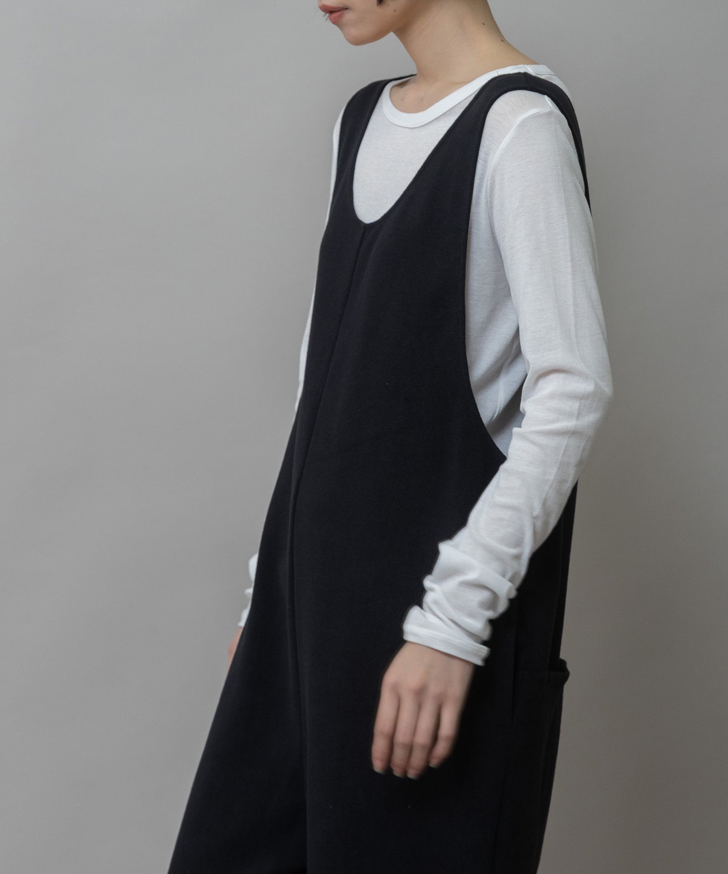 オーガニックコットンパイルコンビネゾン