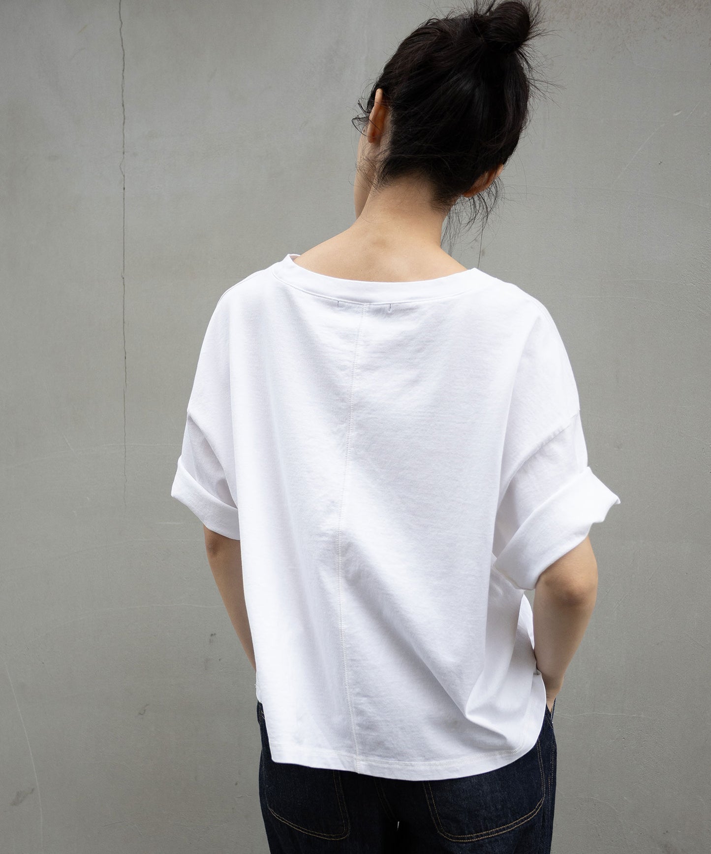 コットンジャージパイソン柄プリントTシャツ