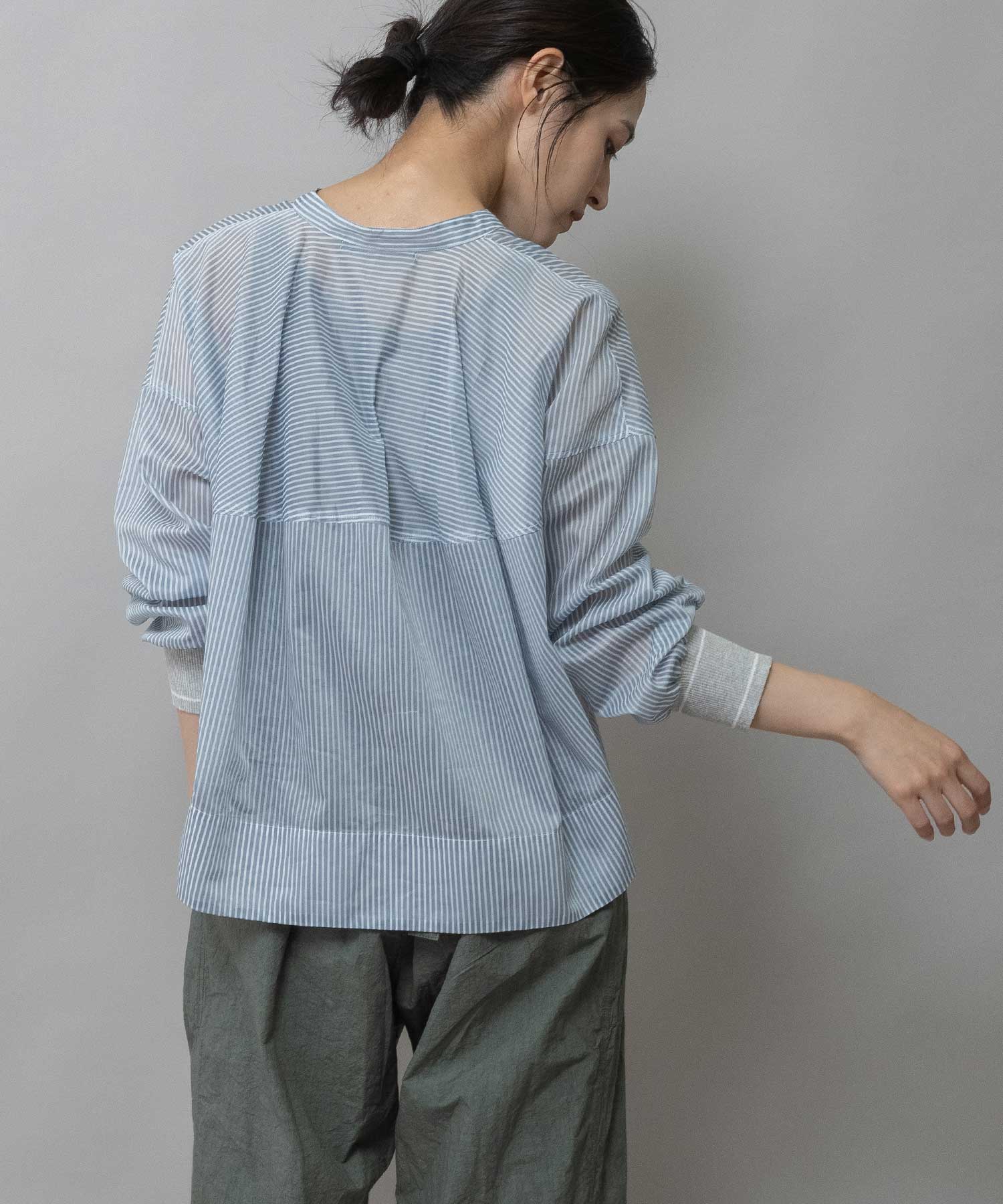 シアーボイル×ニットリブカフスシャツ – Munich web shop