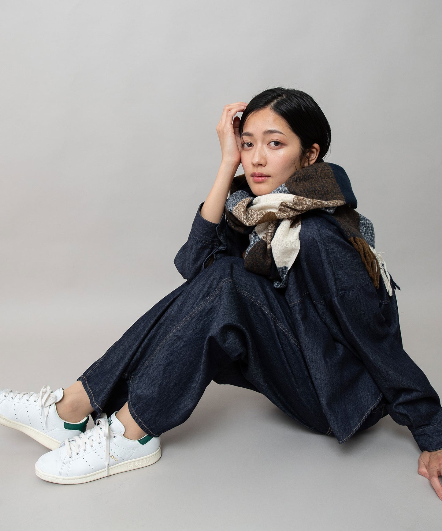 バッファローチェックストール