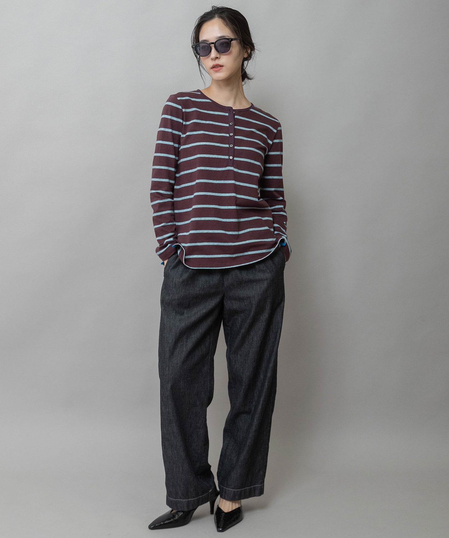 ウェリントンフレームサングラス