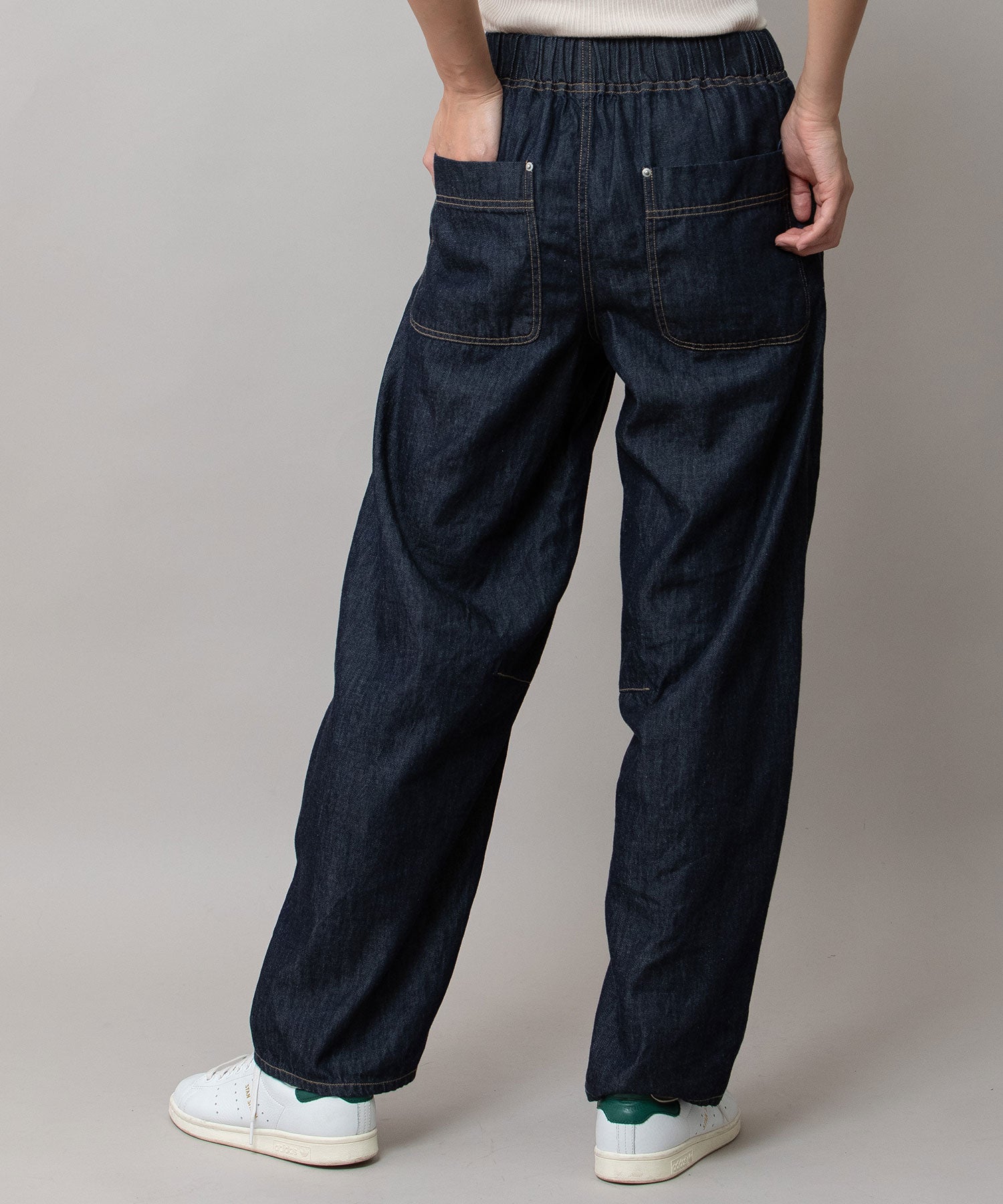 コットンリヨセルデニムバレルイージーパンツ – Munich web shop